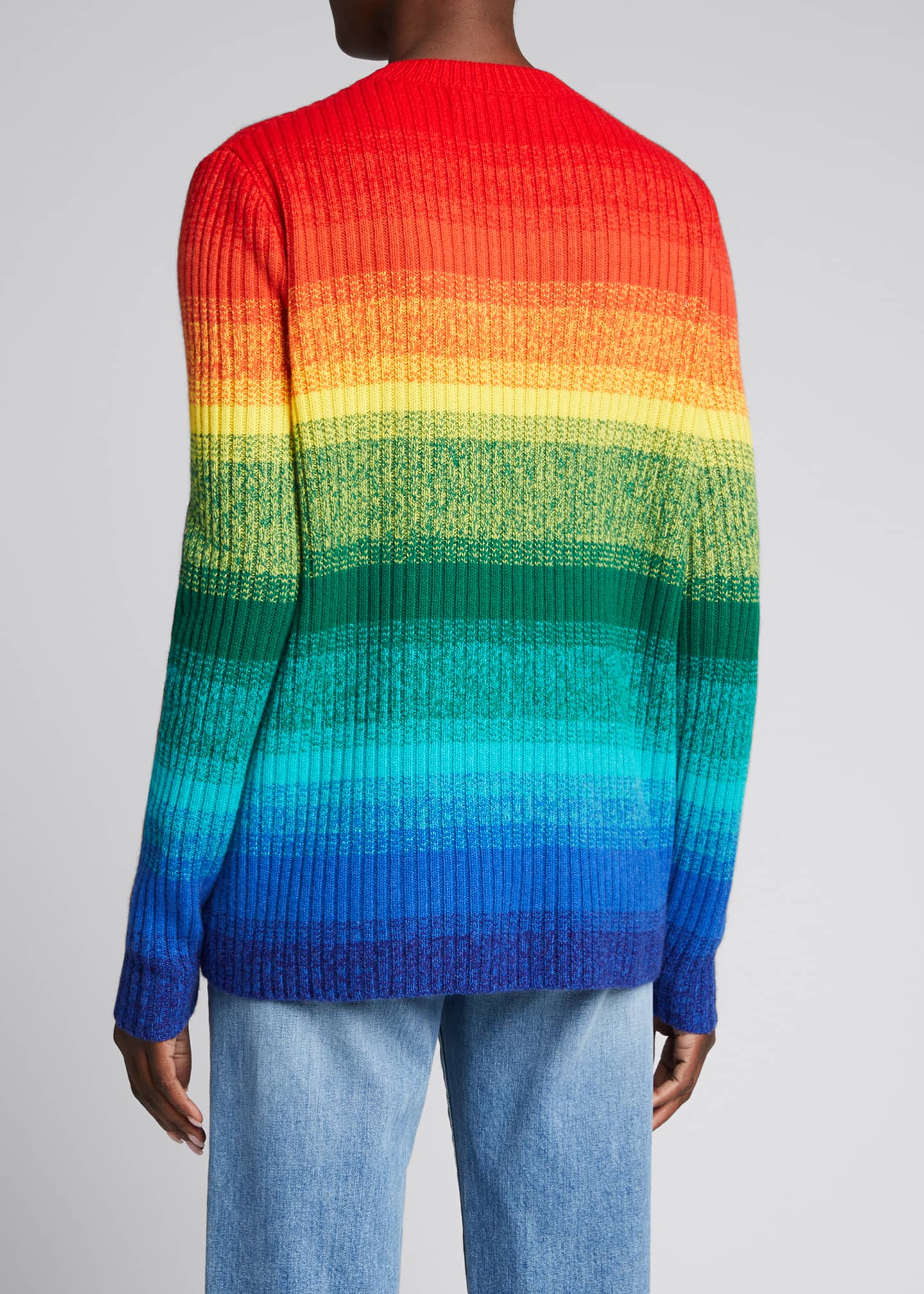 elder statesman rainbow sweatpants