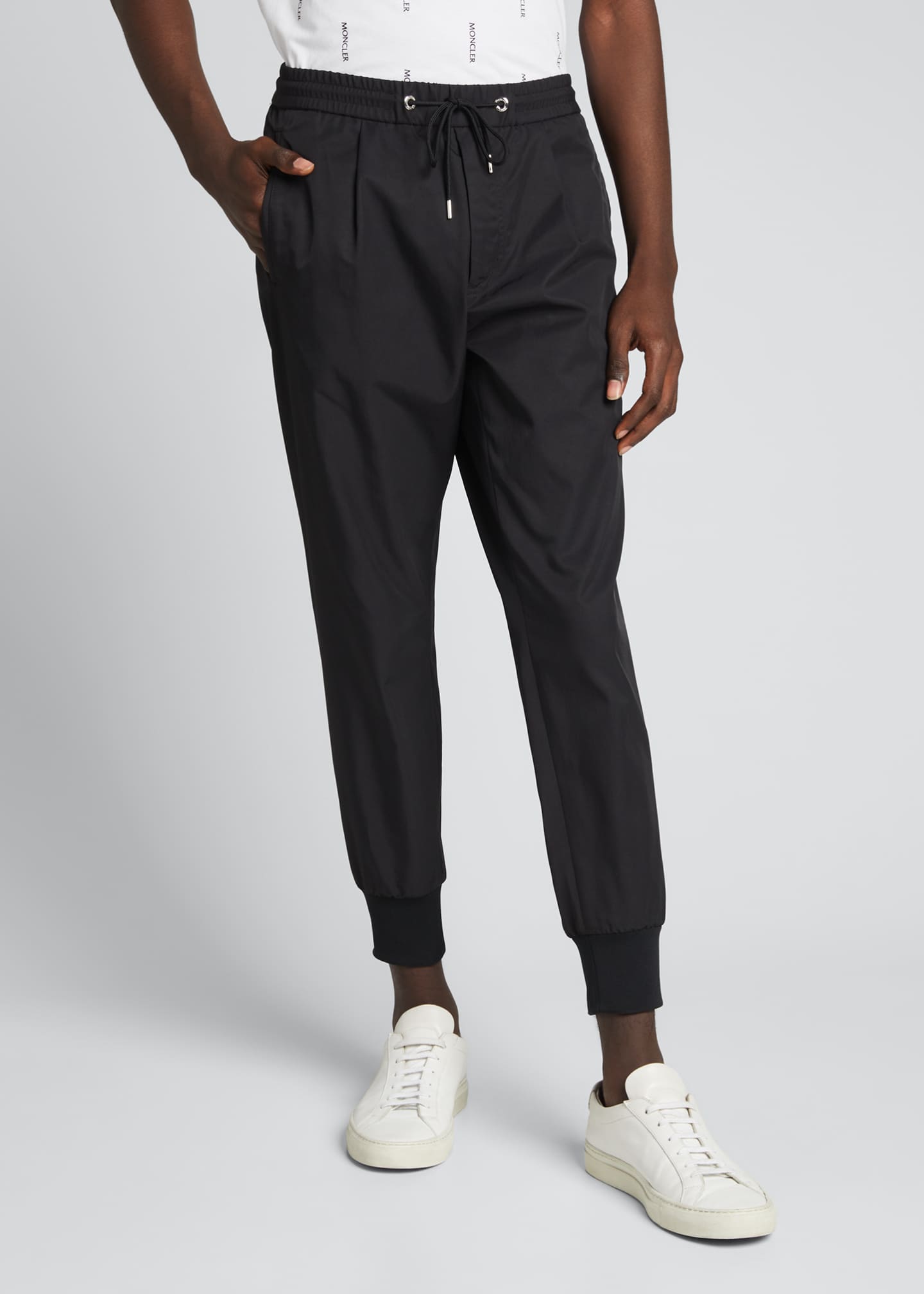 moncler joggers grey