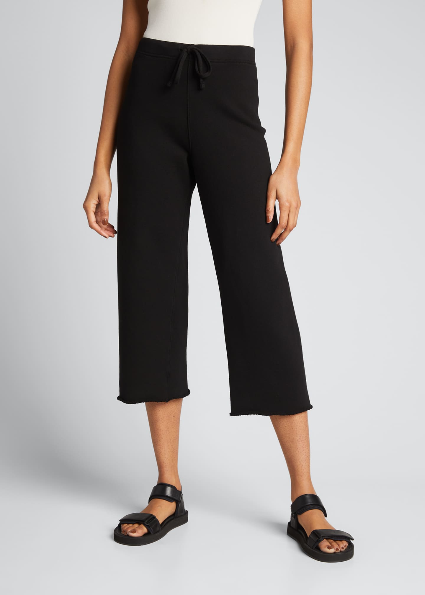wide leg sweatpants petite