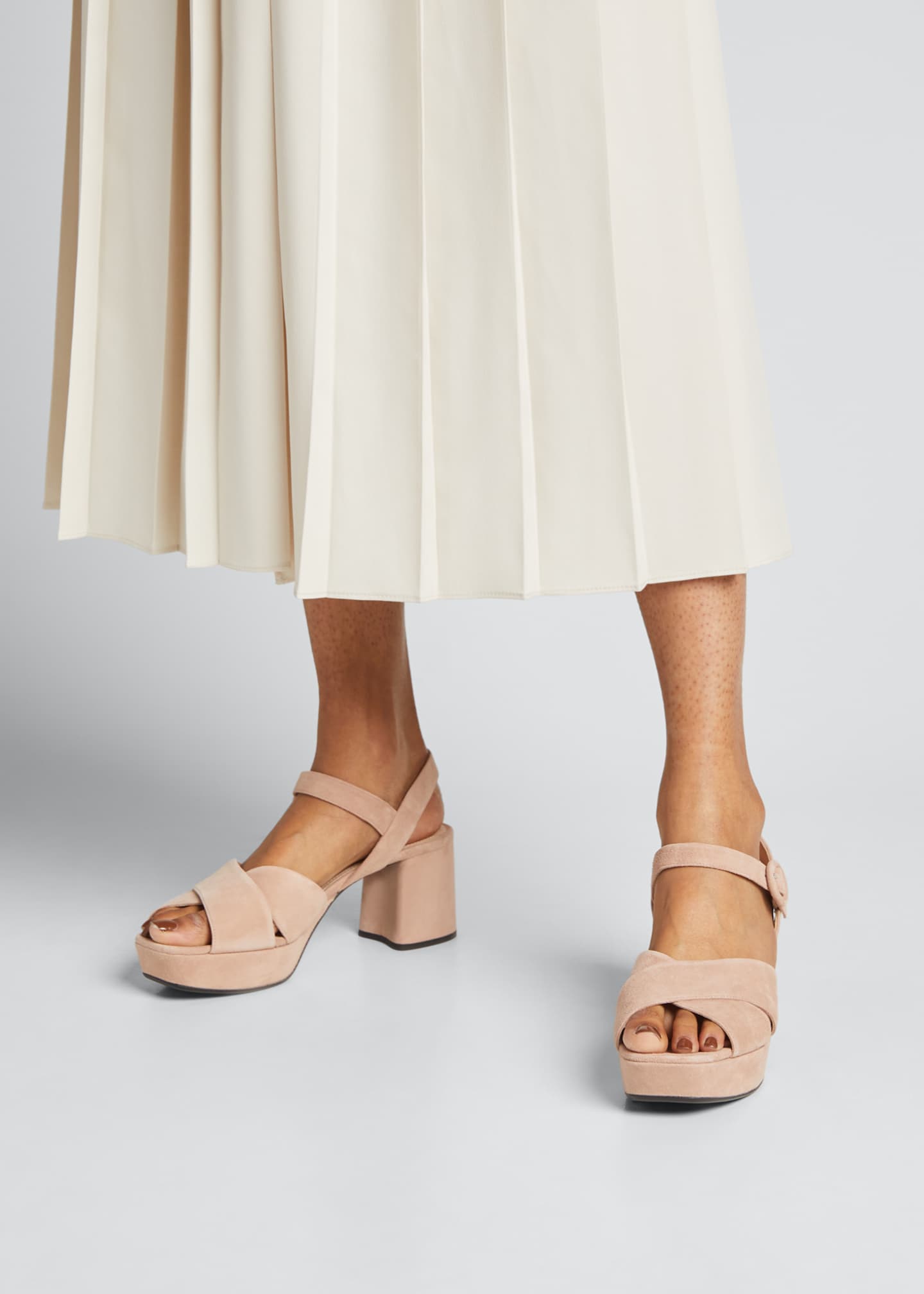prada quilted crisscross flat slide sandals