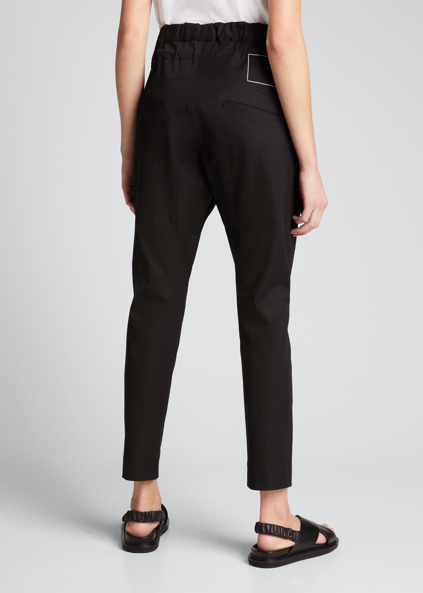 Bassike Relaxed Stretch Twill Pants Bergdorf Goodman