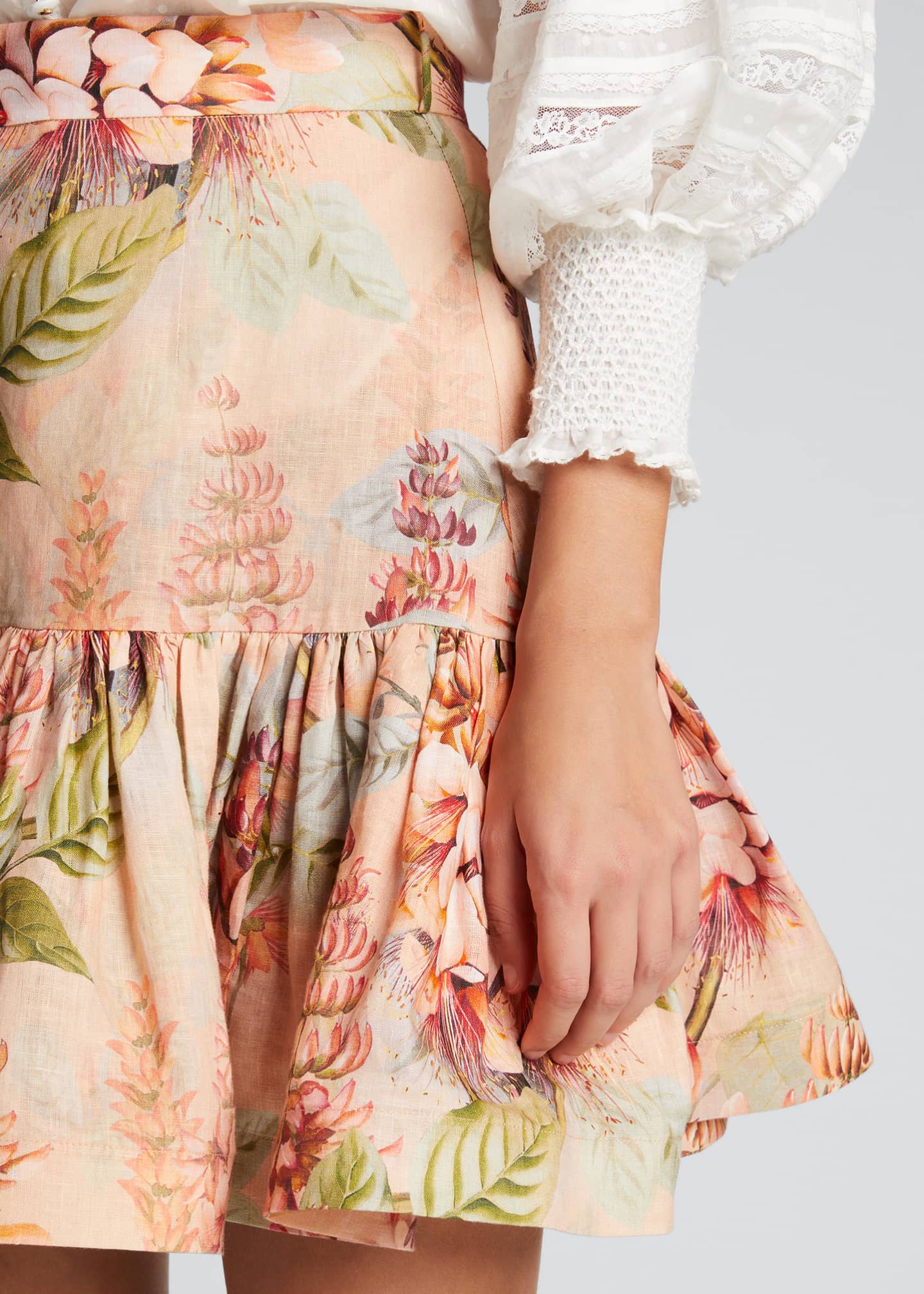 zimmermann candescent plunge neck mini