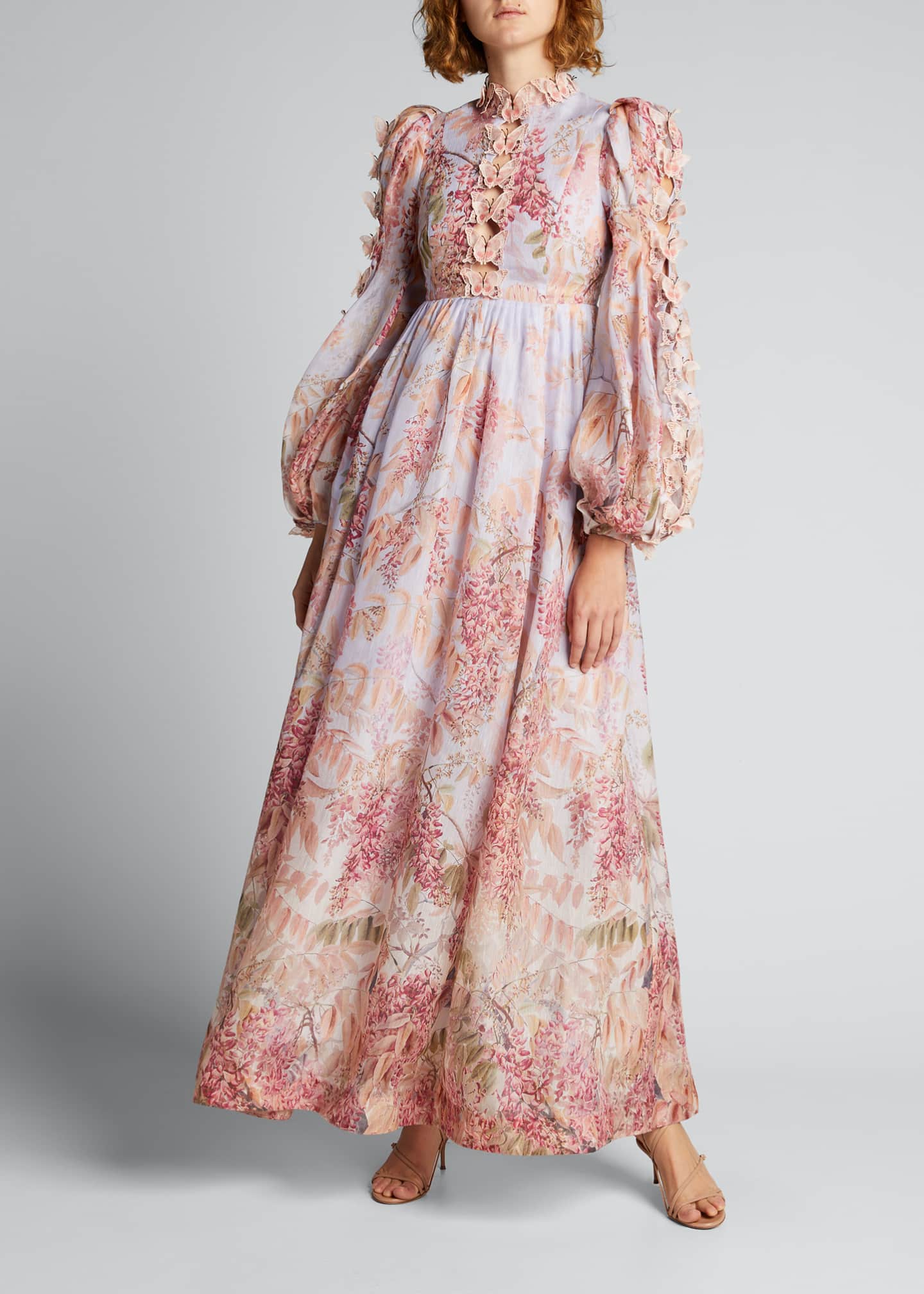 zimmermann butterfly gown