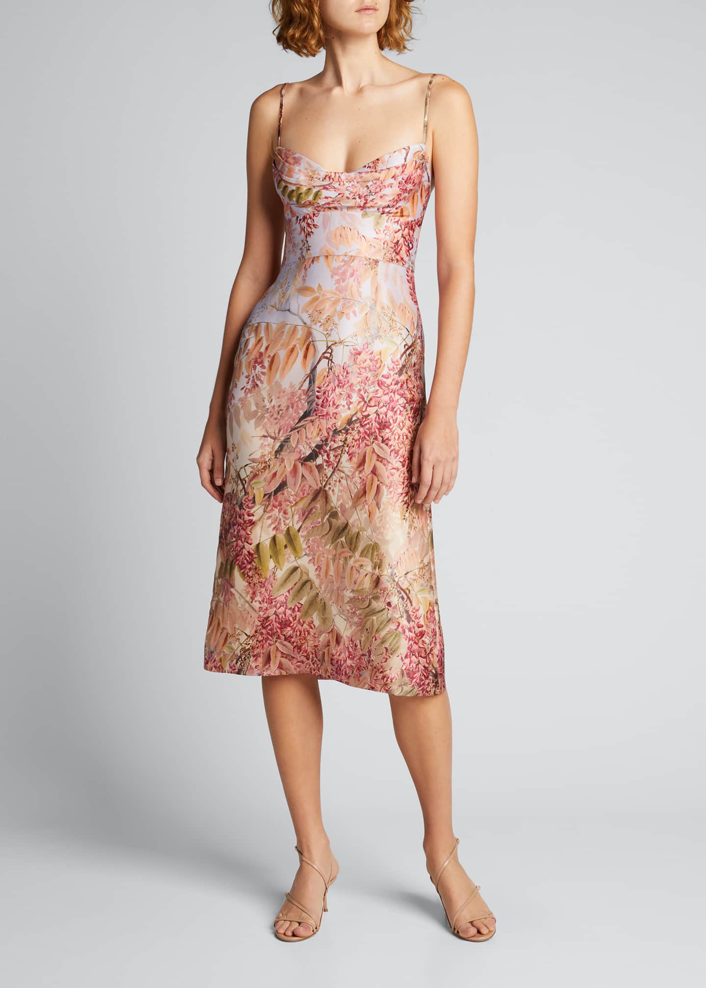 Zimmermann Botanica Printed Cocktail Dress Bergdorf Goodman