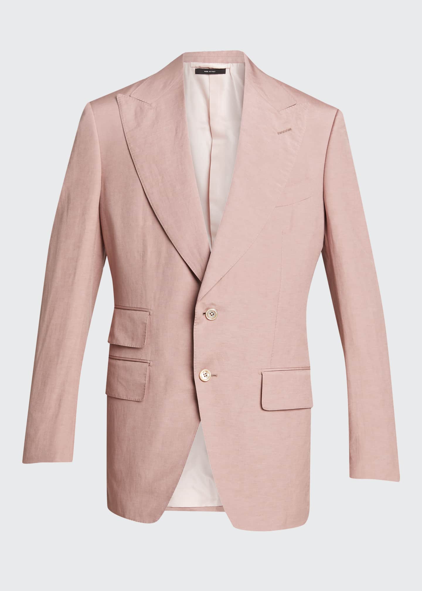 TOM FORD Men's Silk-Linen Two-Piece Day Suit - Bergdorf Goodman