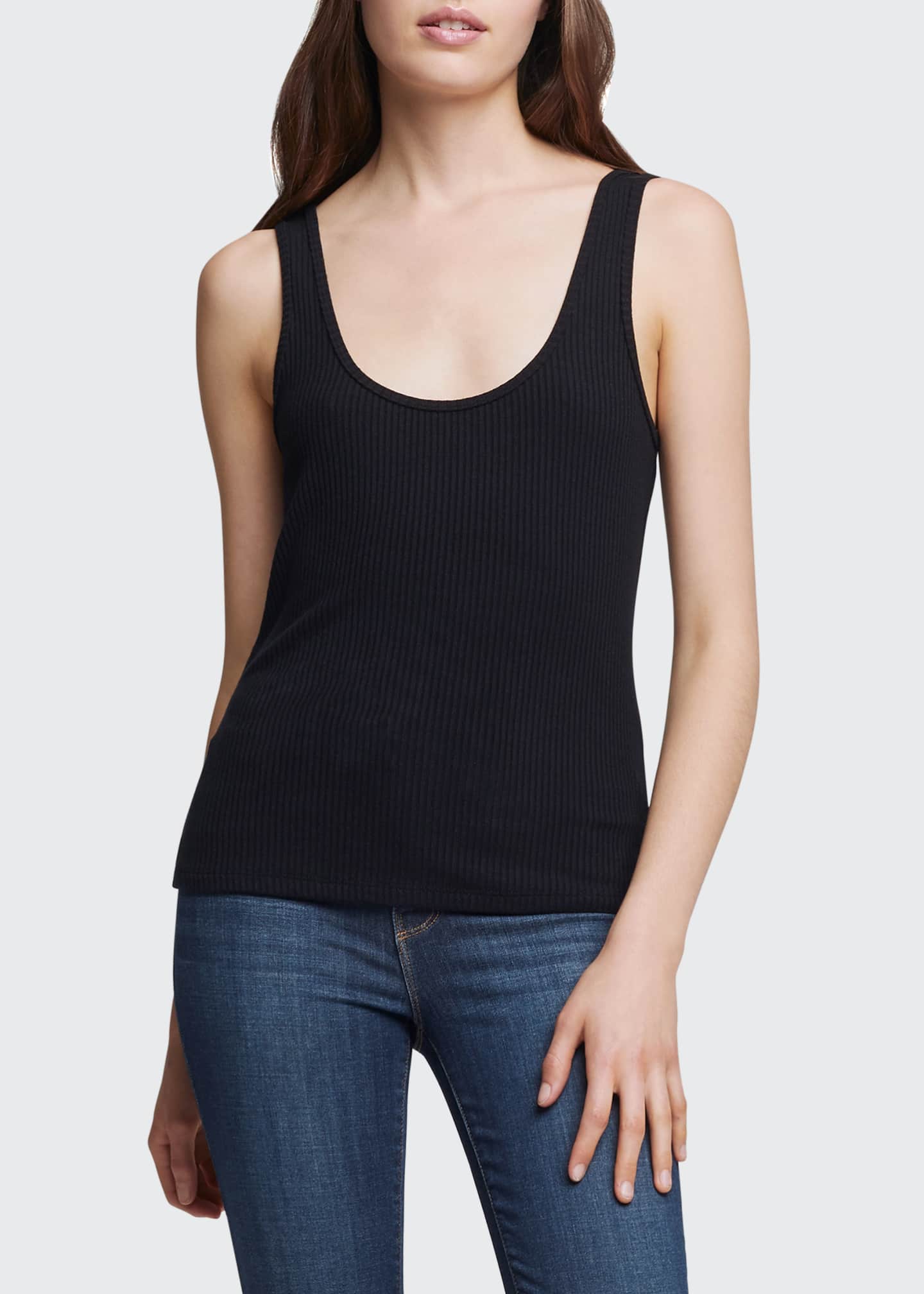 L'Agence Iman UNeck Tank Top Bergdorf Goodman