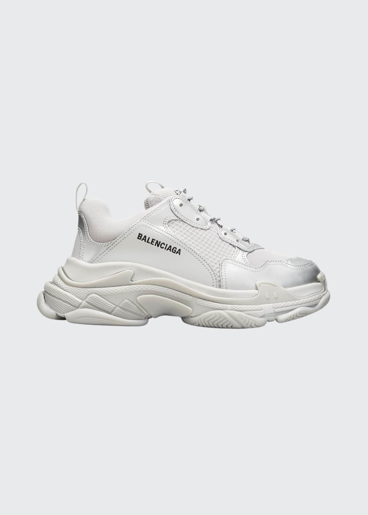 metallic balenciaga sneakers