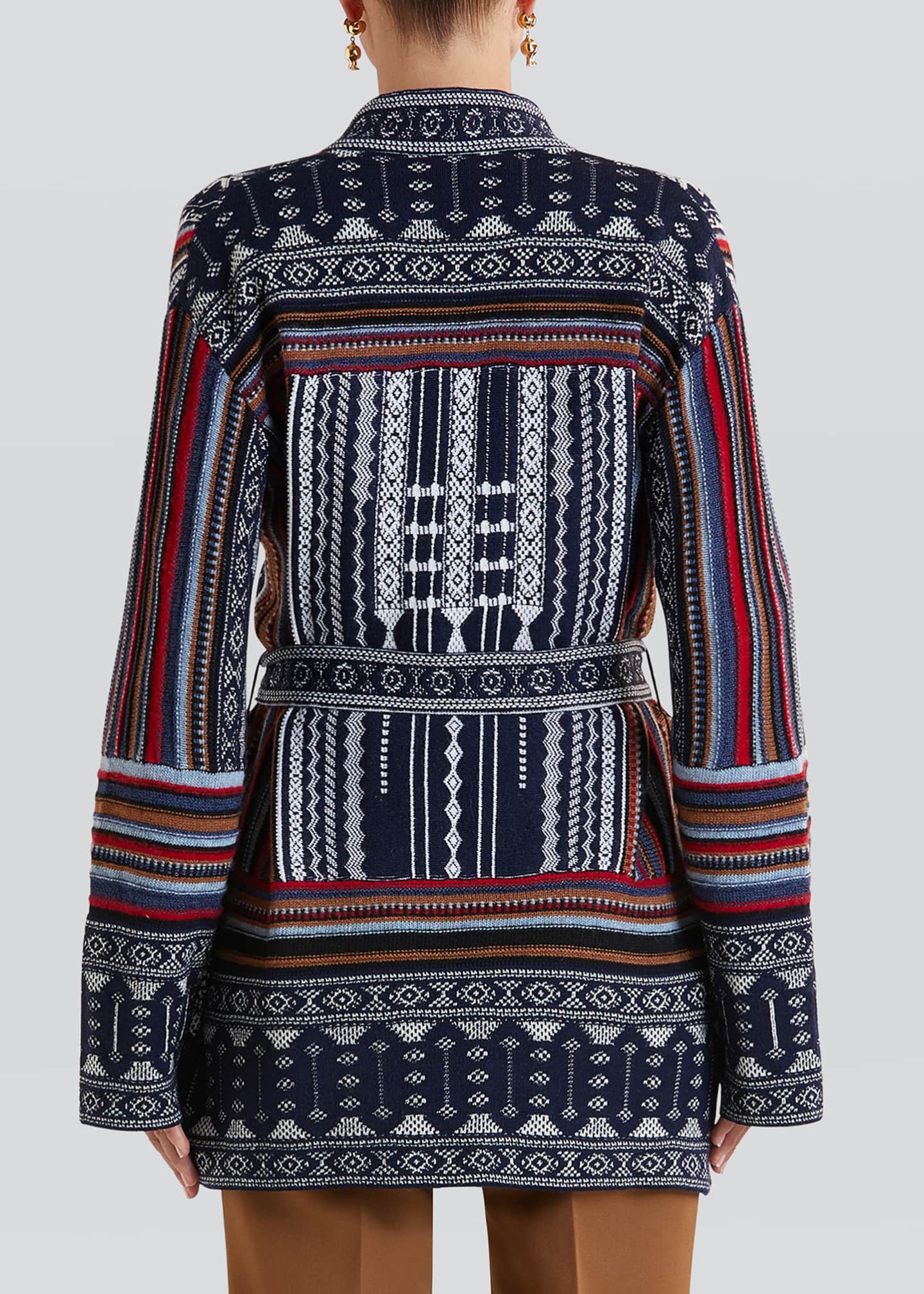 etro jacquard cardigan