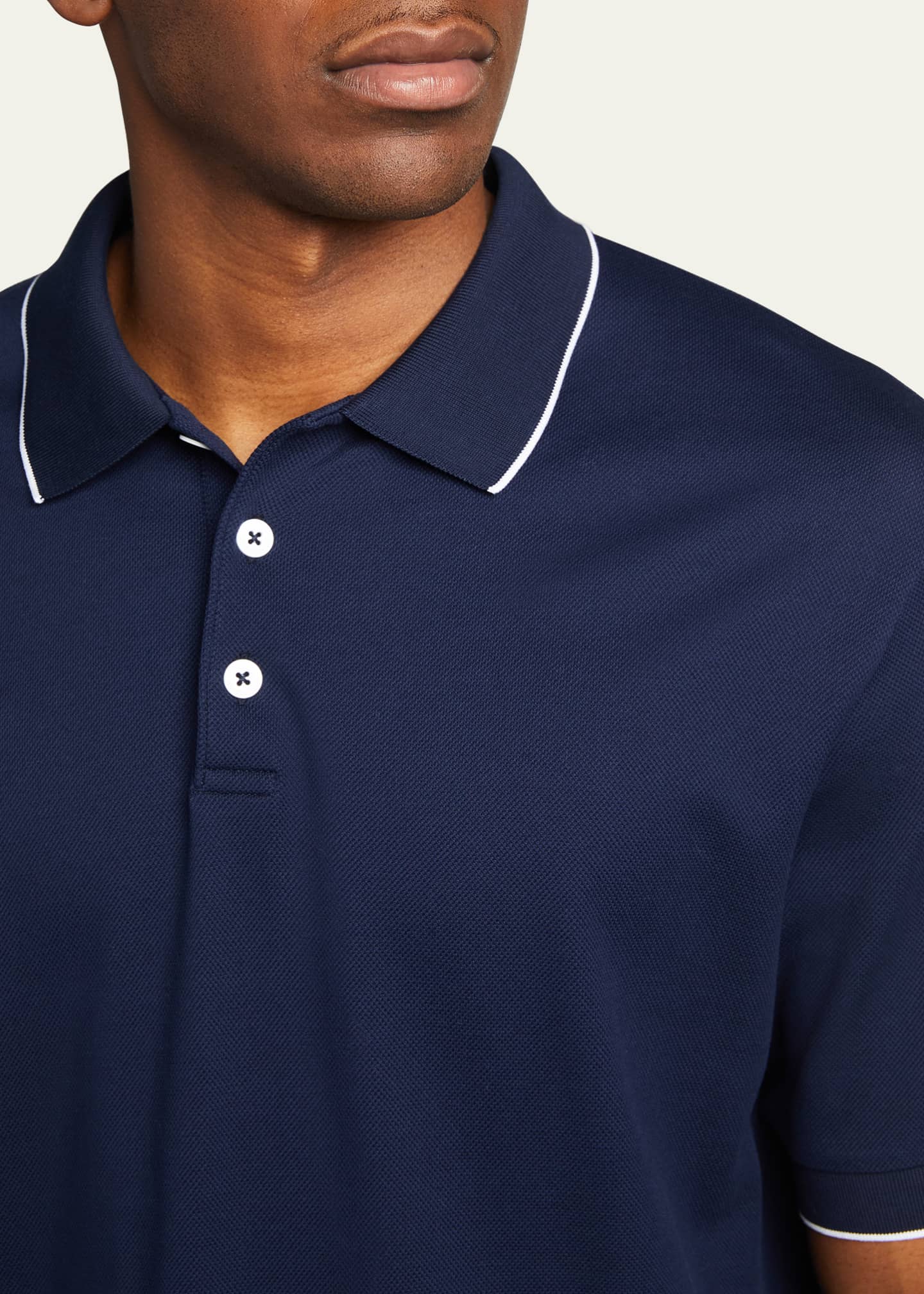 Men's armani polo shirt clearance