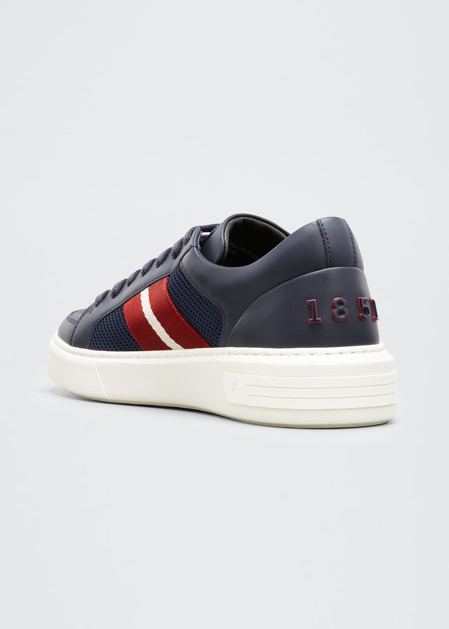 bally men's astel trainspotting leather runner sneakers