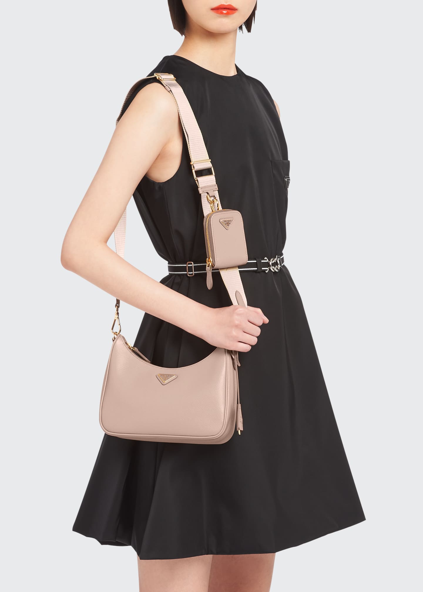 Prada Re-Edition 2005 Calfskin Chain Shoulder Bag - Bergdorf Goodman