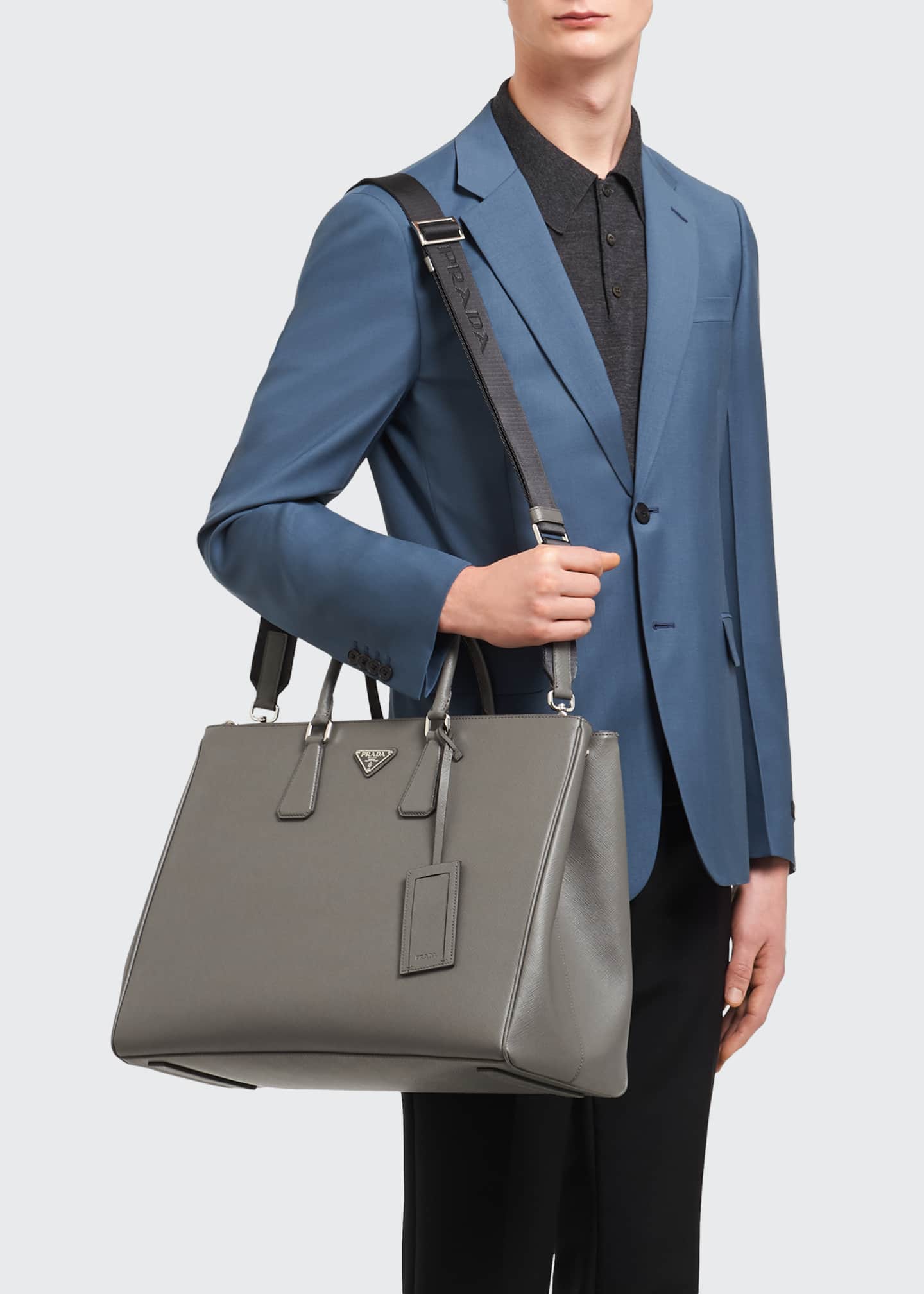 mens prada man bag