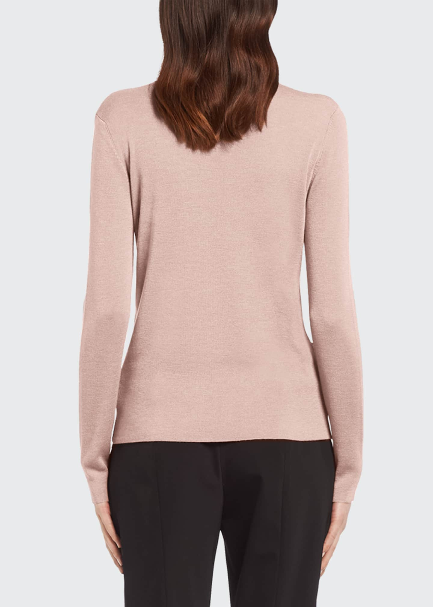 Prada Turtleneck Cashmere-Blend Sweater - Bergdorf Goodman