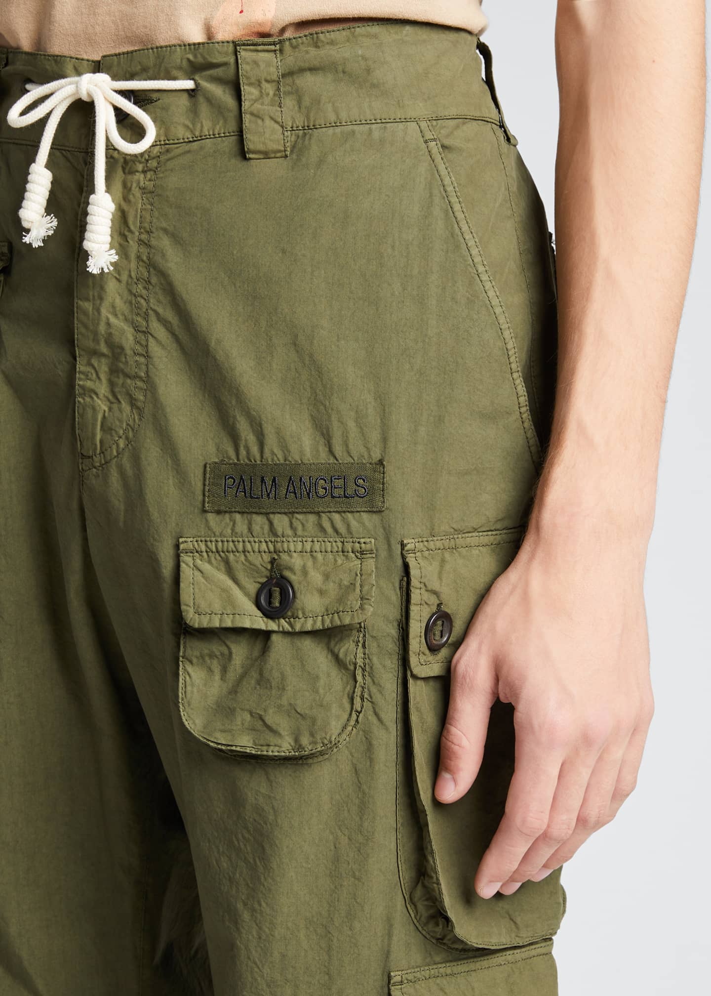 palm angels cargo trousers