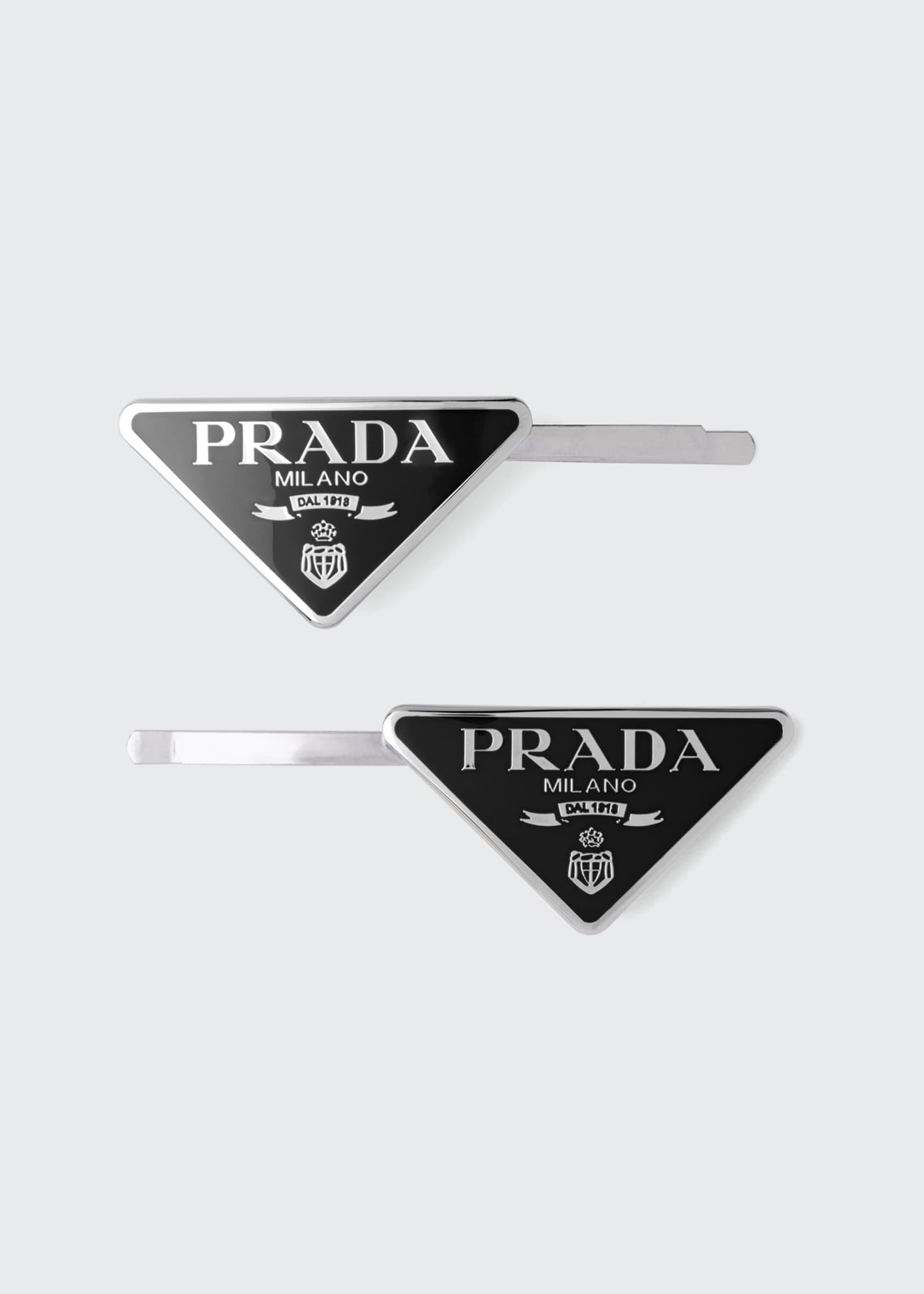 Prada Logo Hair Pins, Set of 2 Bergdorf Goodman