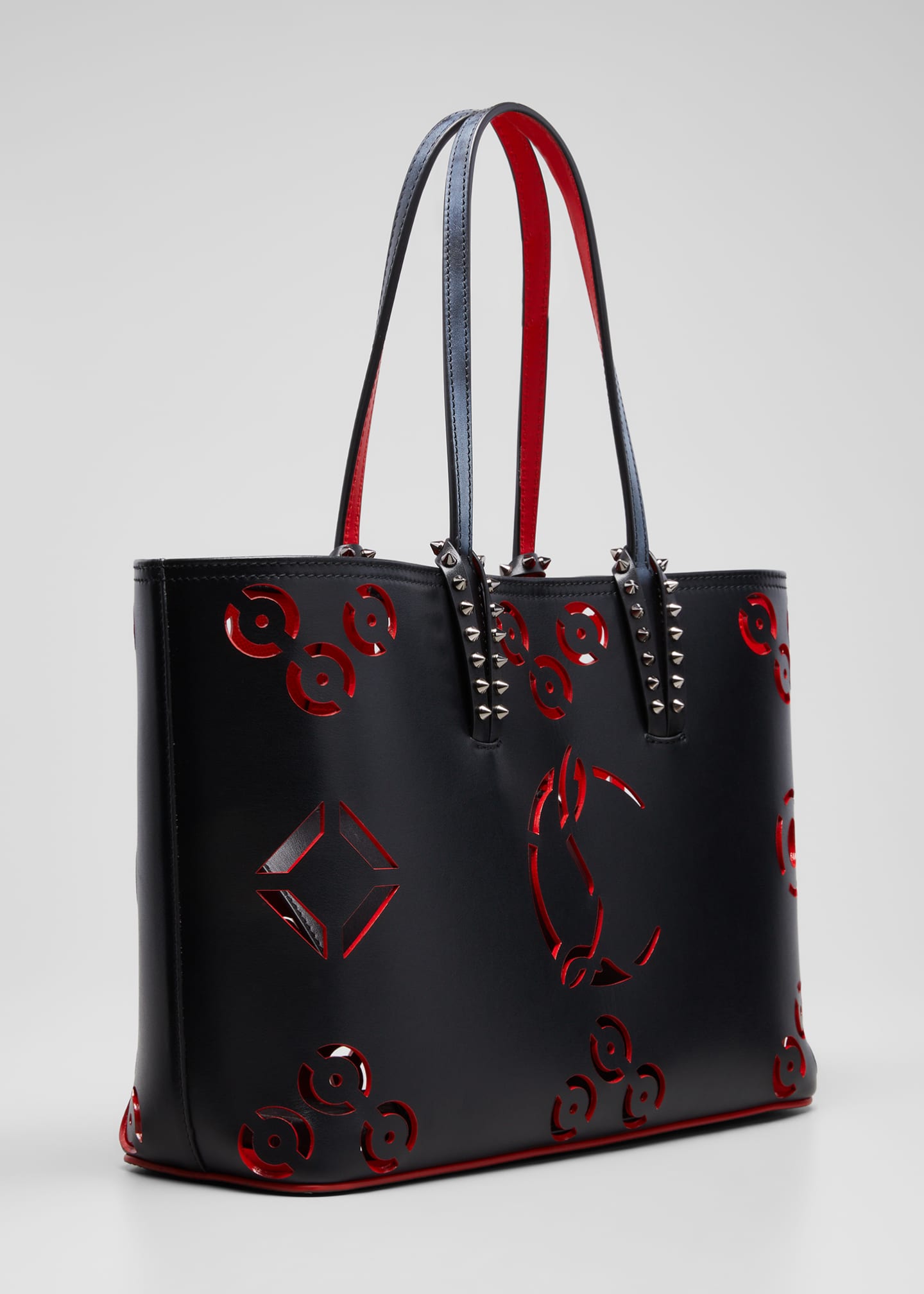 Christian Louboutin Cabata Small Loubinthesky Perforated Tote Bag ...