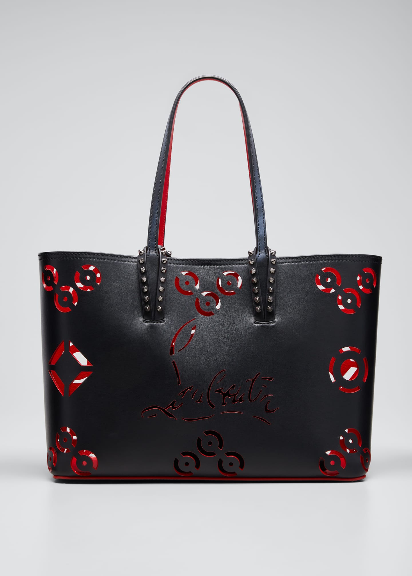 Christian Louboutin Cabata Small Loubinthesky Perforated Tote Bag ...