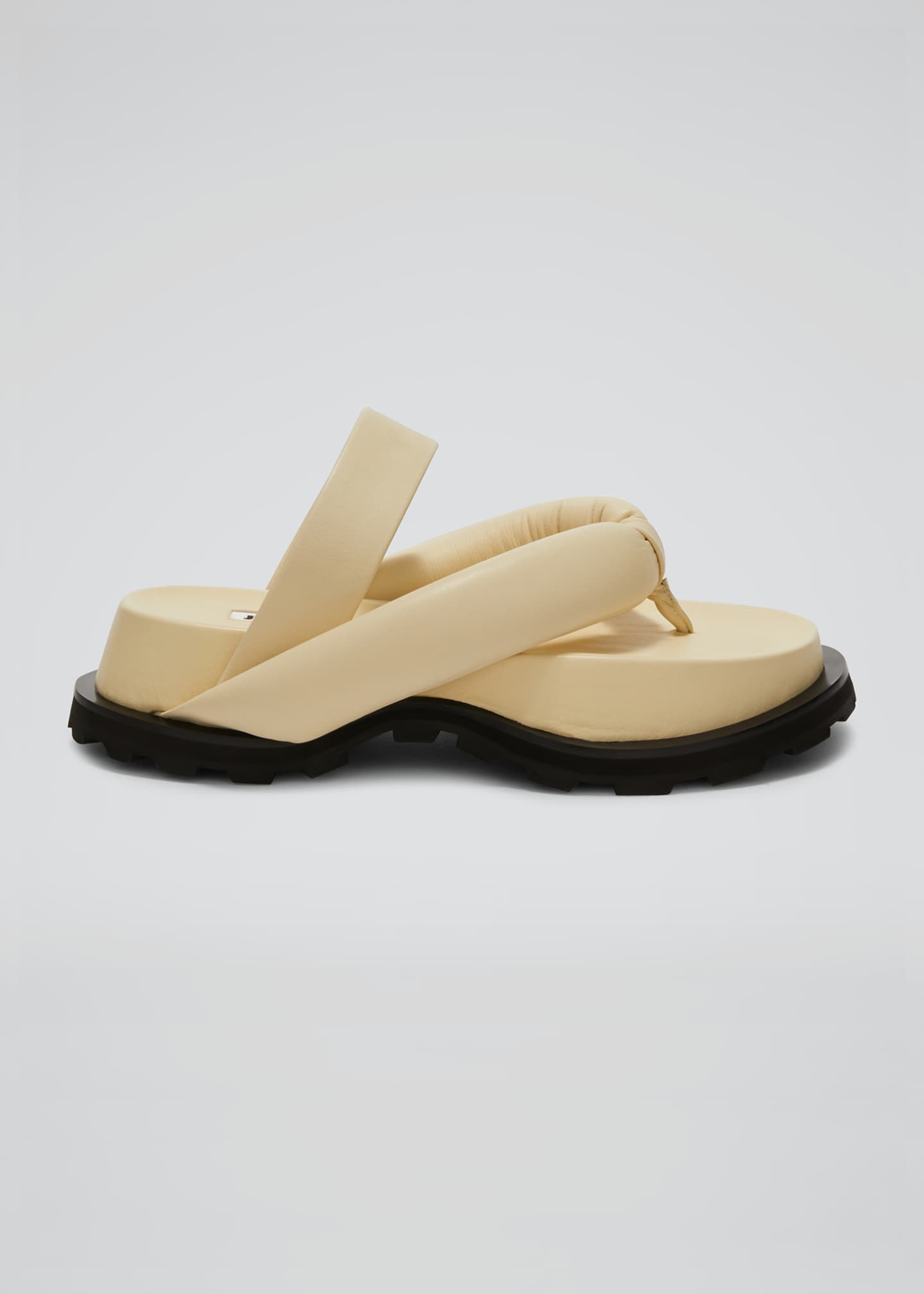 jil sander platform sandals