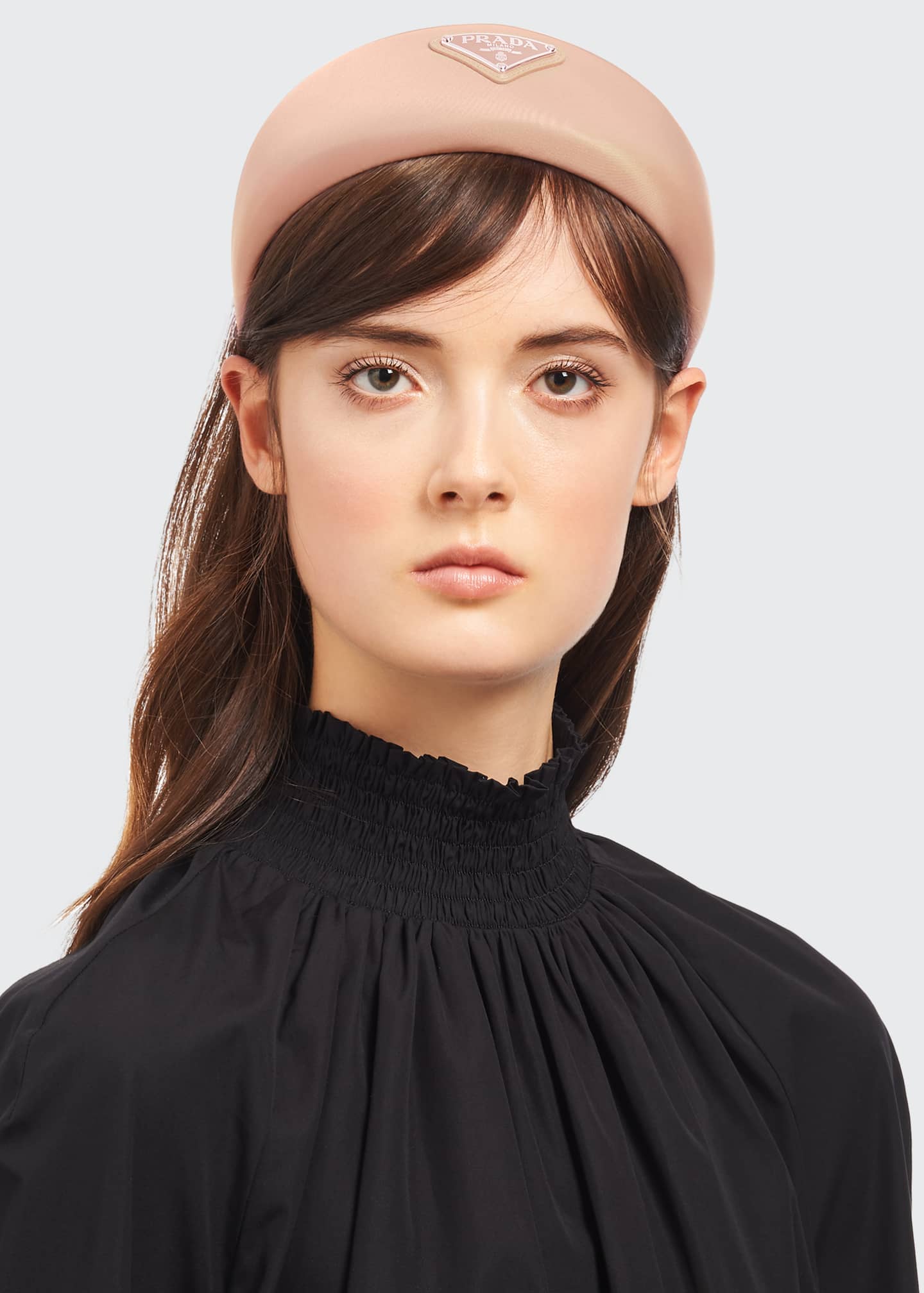 prada blue headband