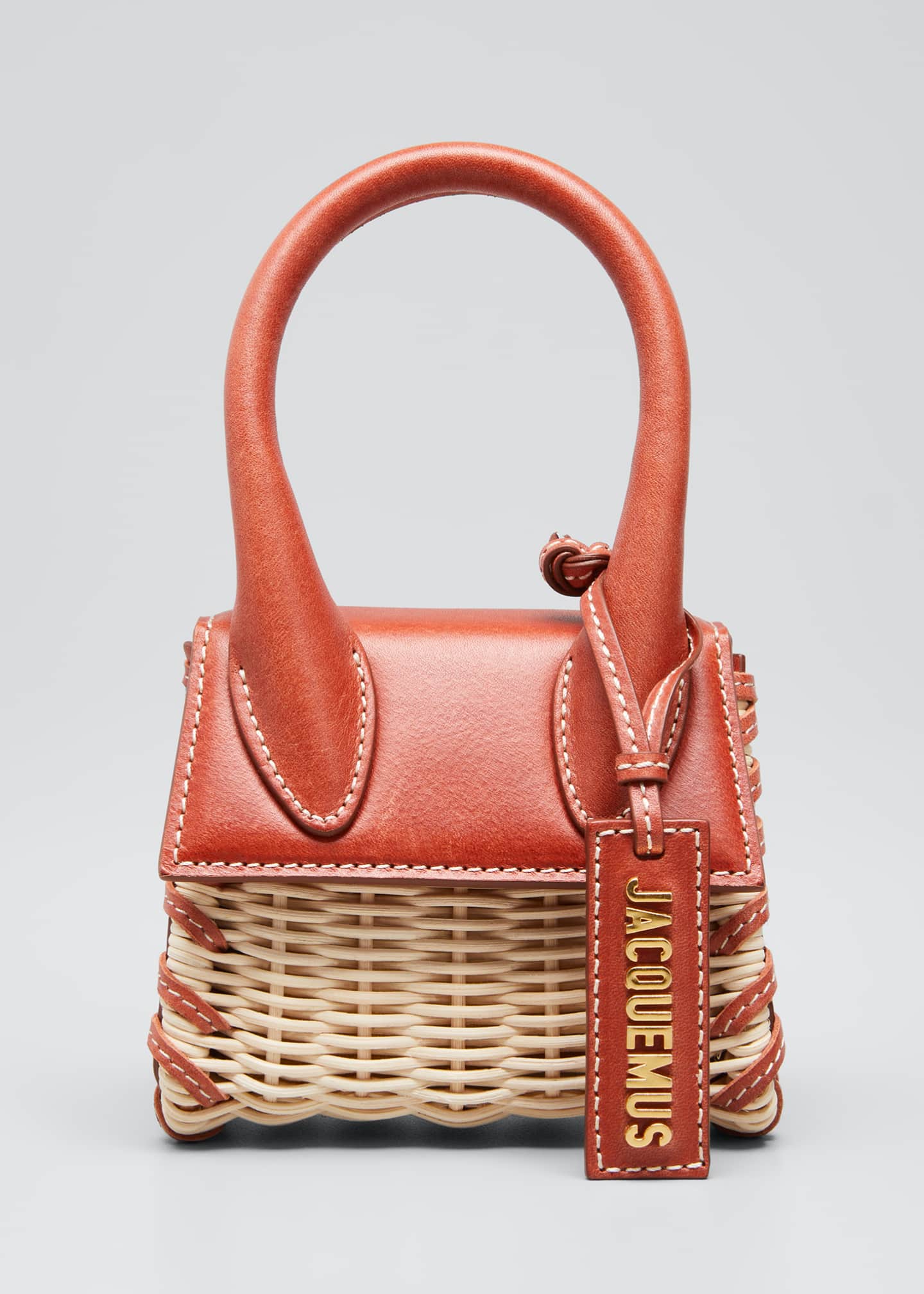 jacquemus rattan bag