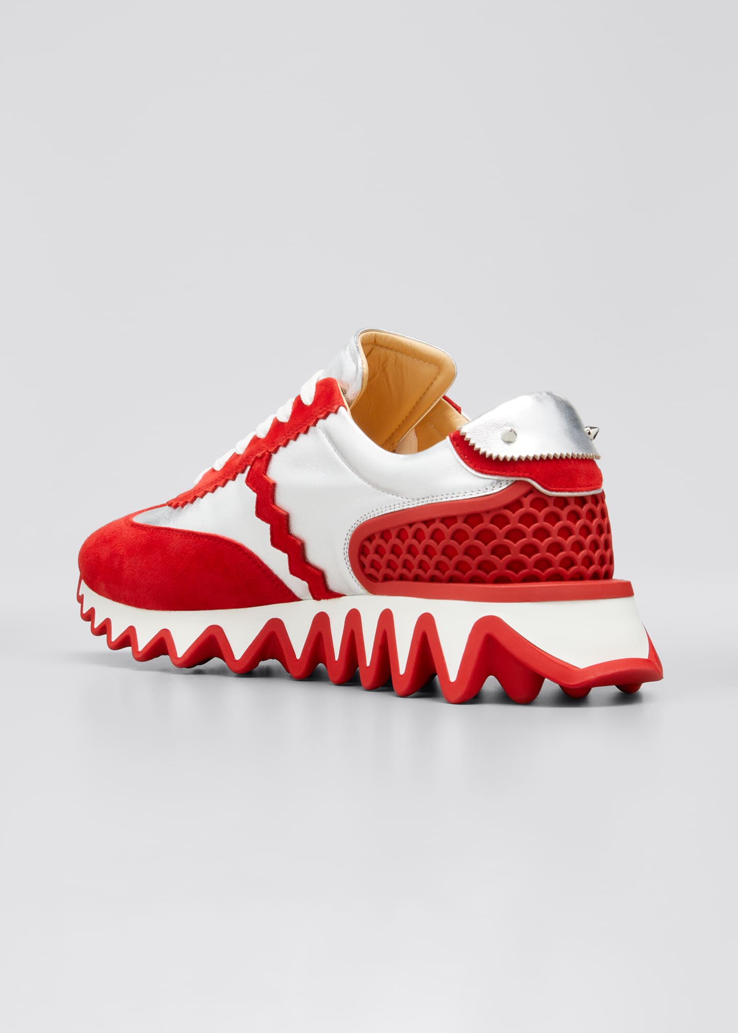 red runner flat louboutin