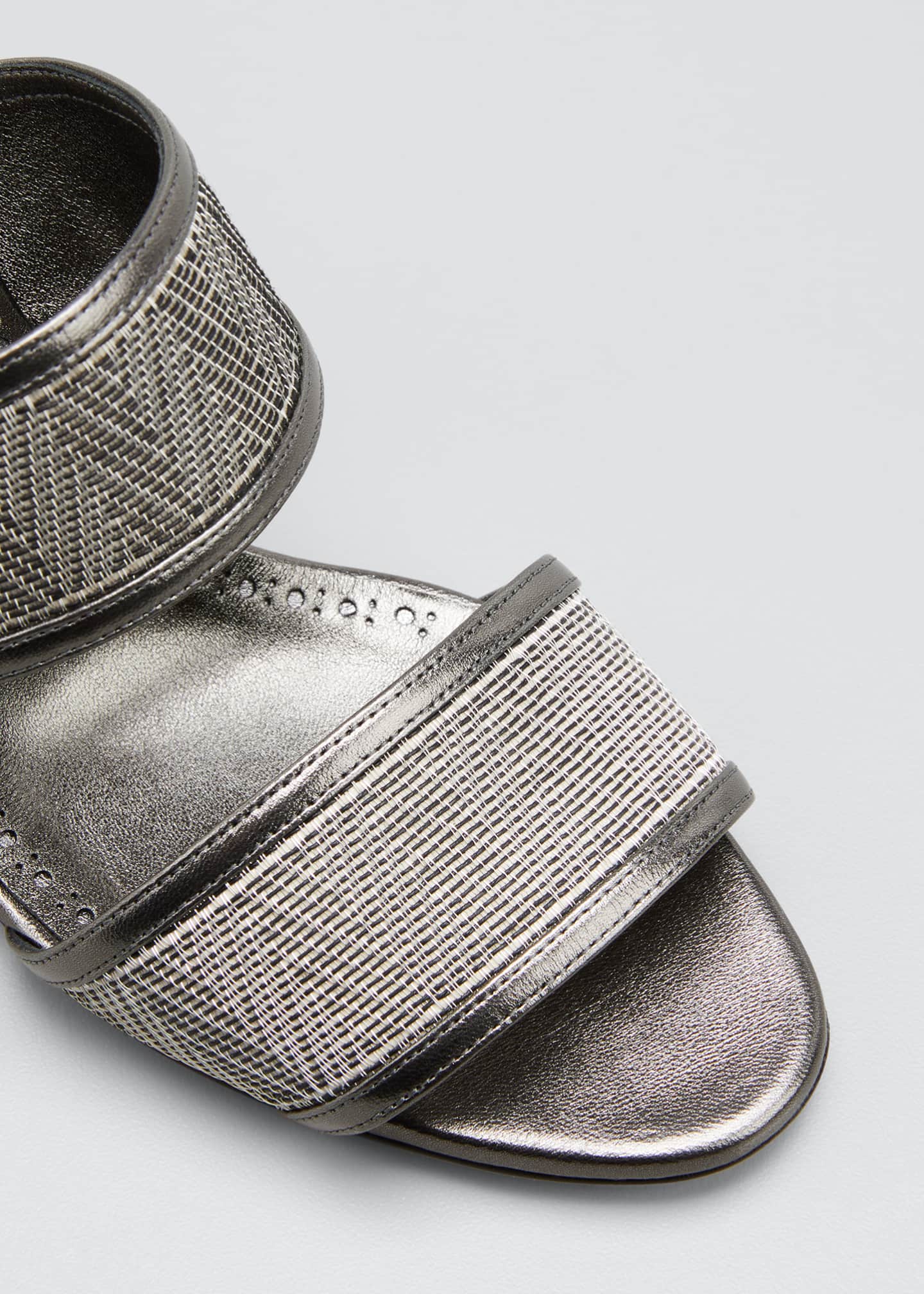 banga 70mm crisscross slide sandals