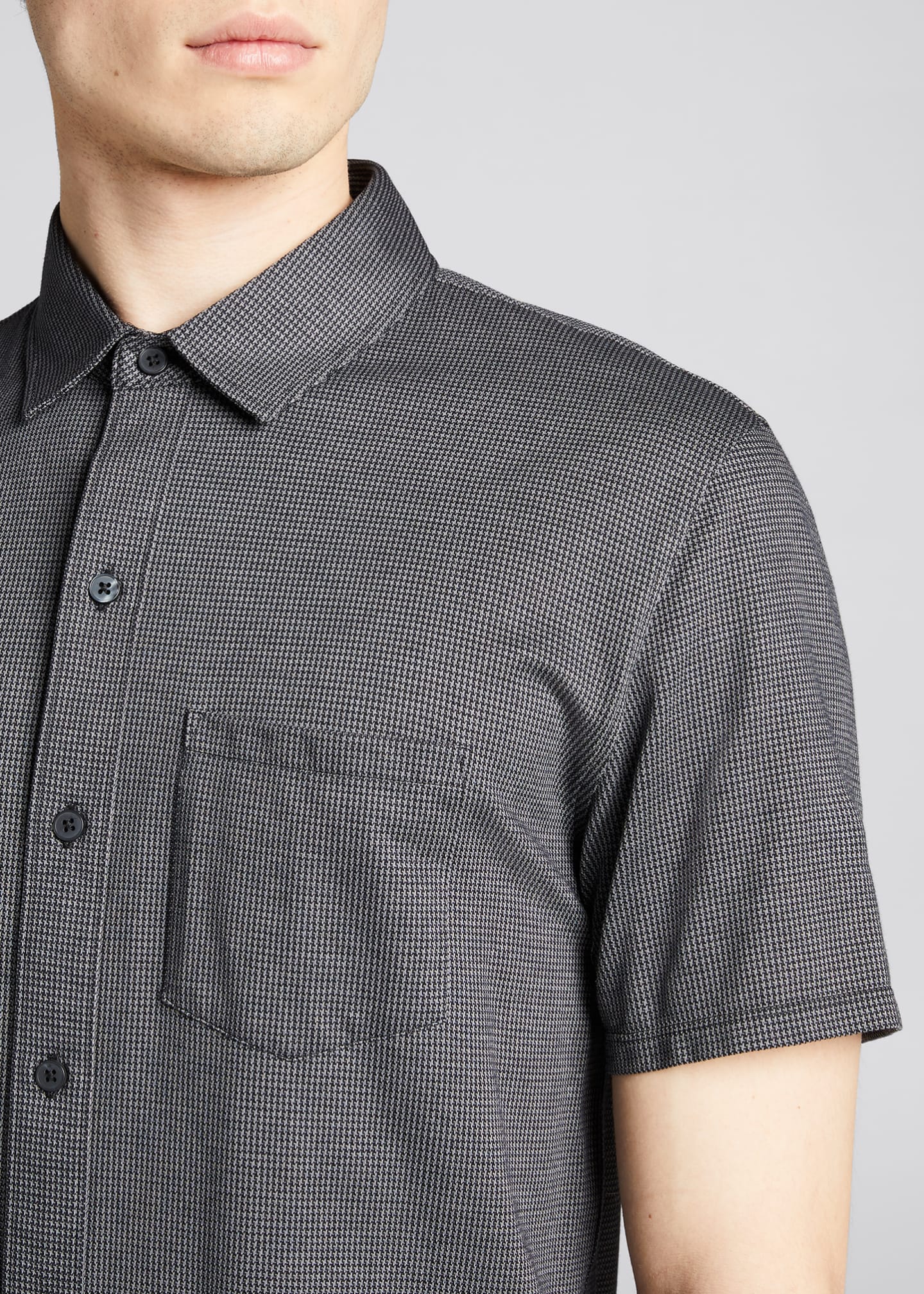 houndstooth button up