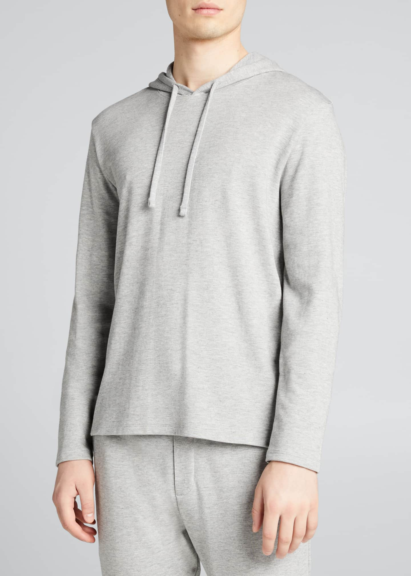 Vince Men's Cozy Double-Knit Pullover Hoodie - Bergdorf Goodman