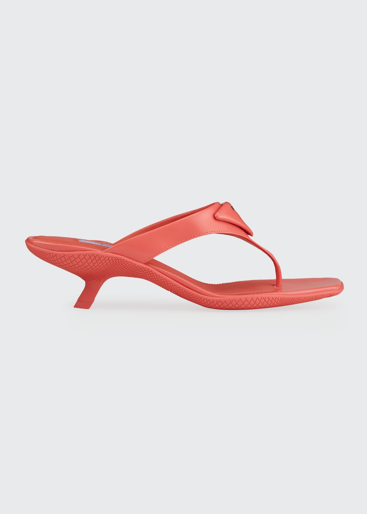 kitten heel thong sandals