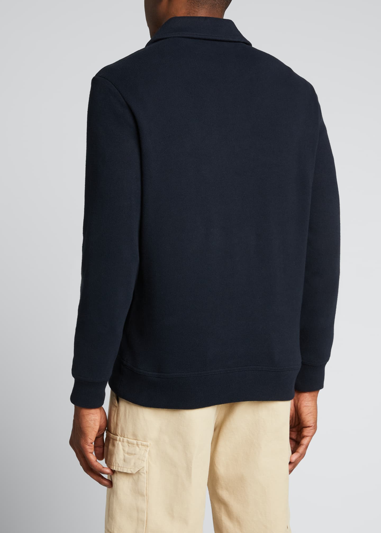 johnny collar sweater polo