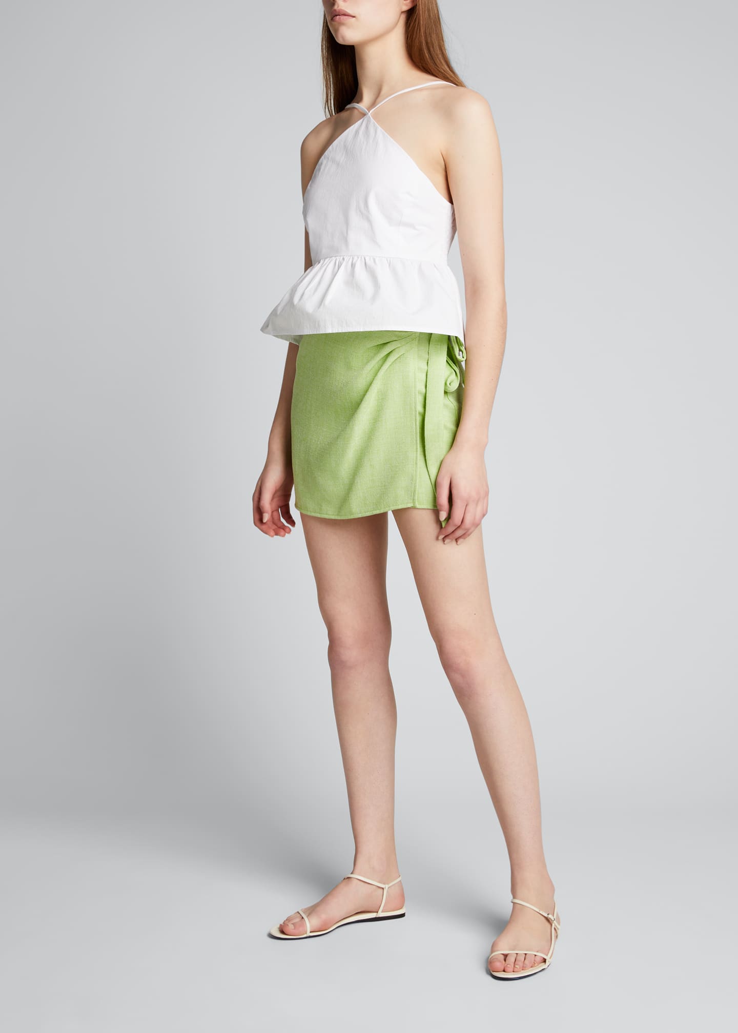 Fontana Tweed Wrap Skirt