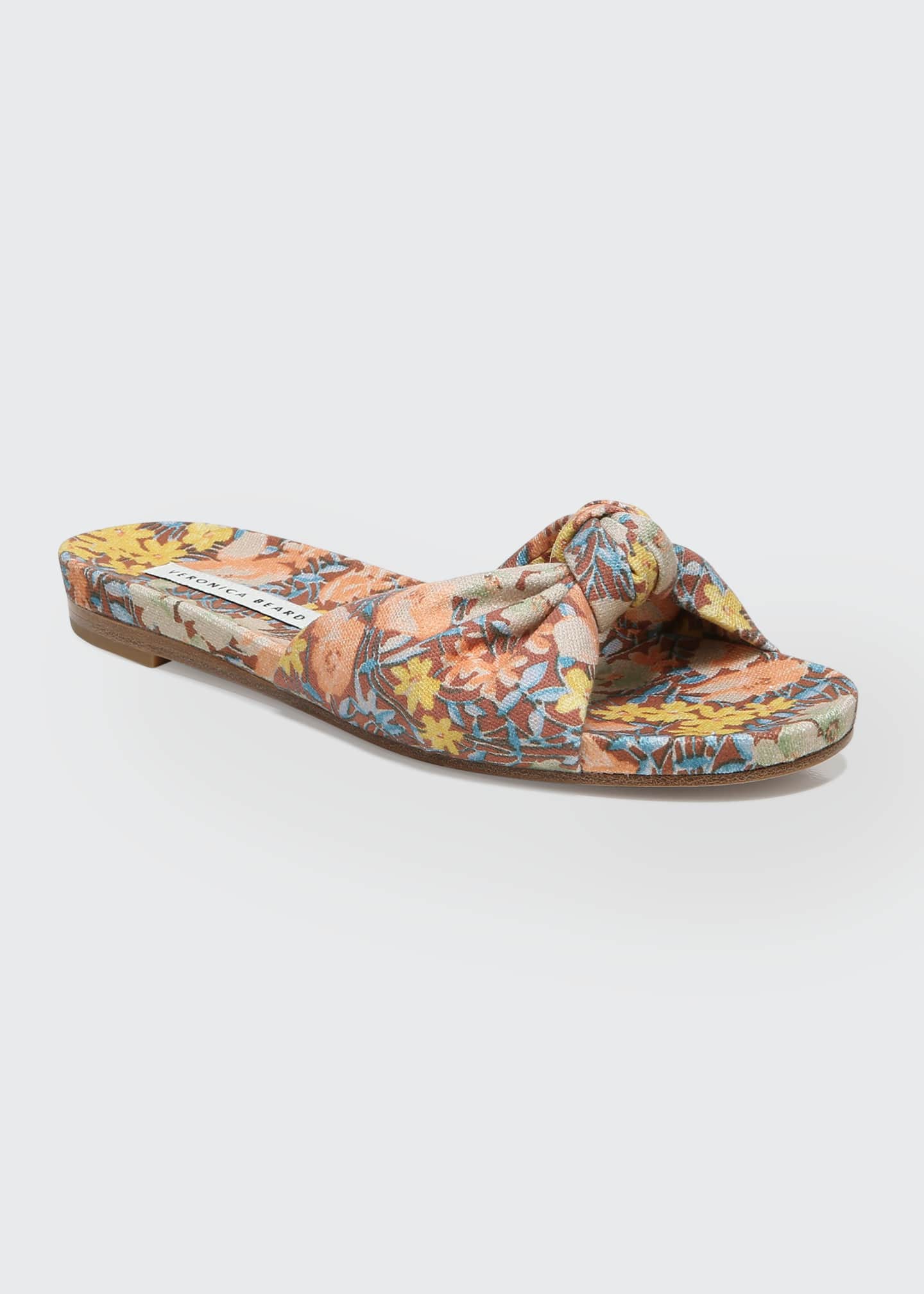 veronica beard senta woven leather slides