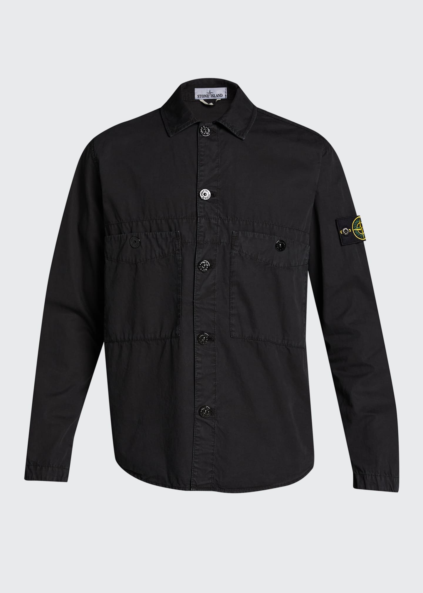 stone island overshirt petrol green