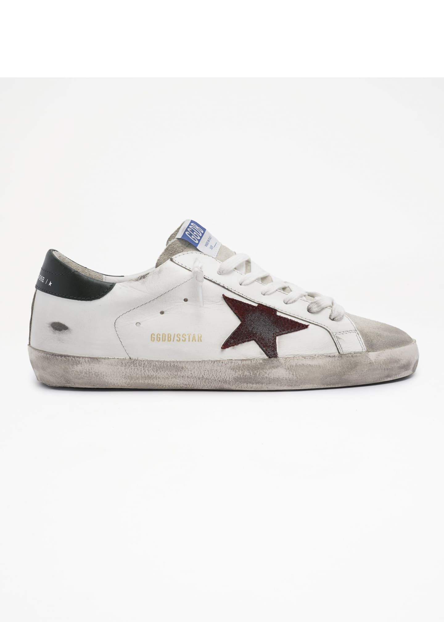 golden goose super star leather sneakers