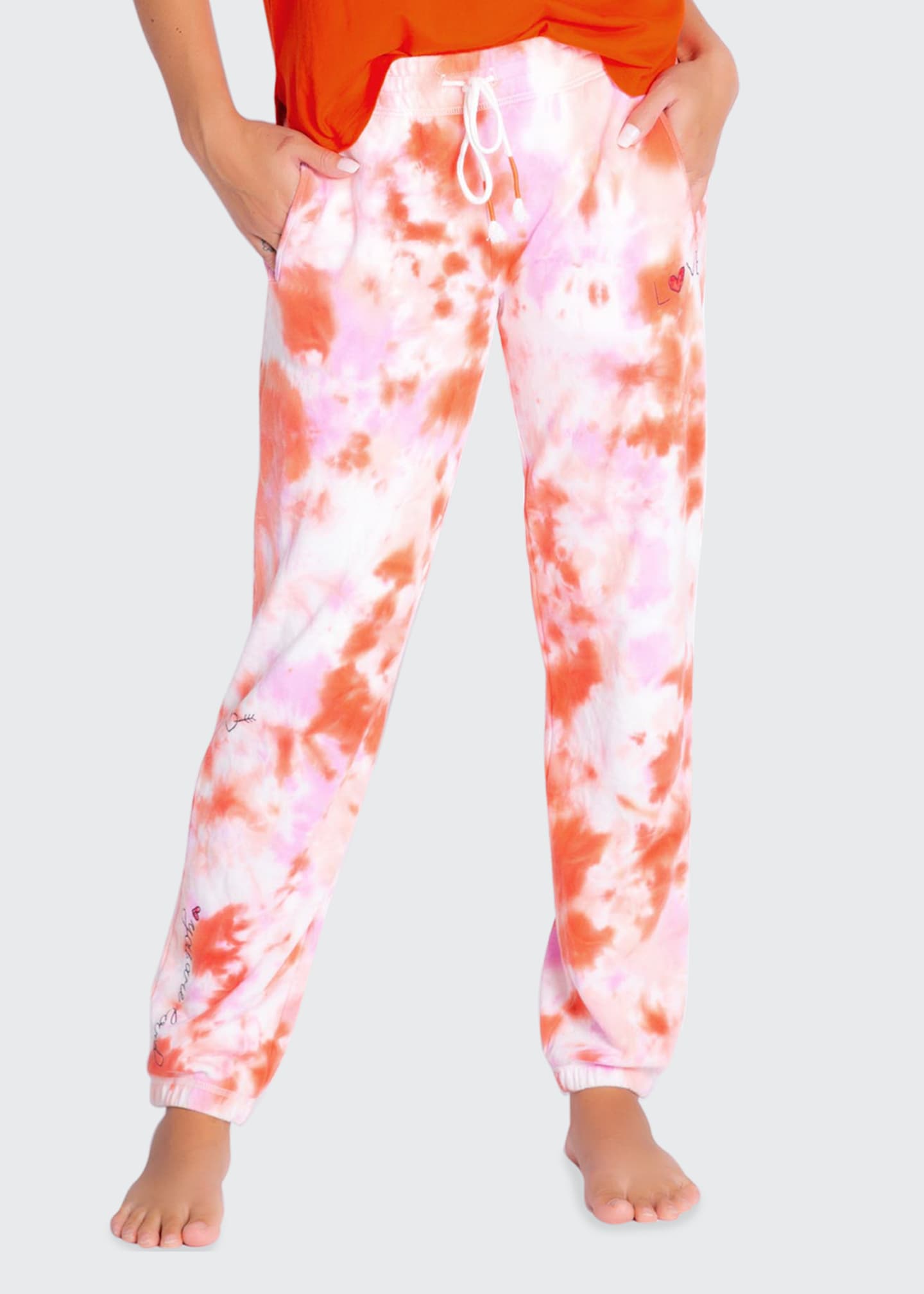 pj salvage tie dye jogger