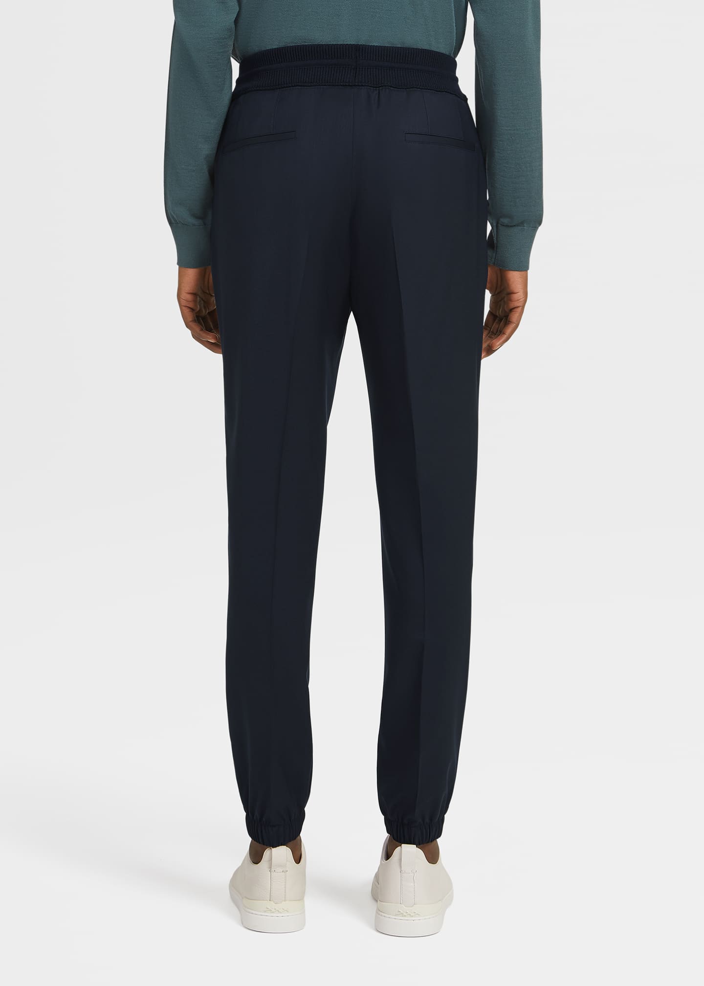 wool jogger pants
