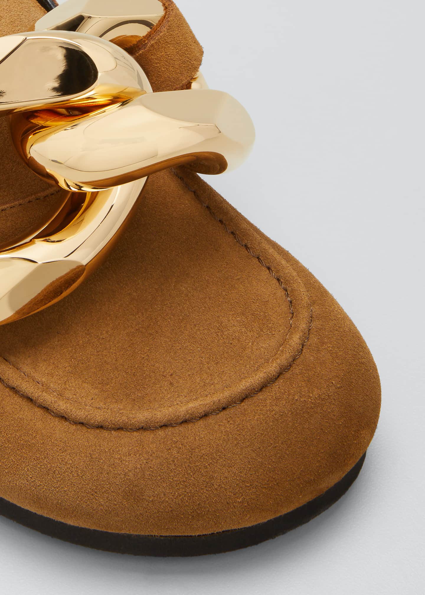 jw anderson chunky napa chain slide mules