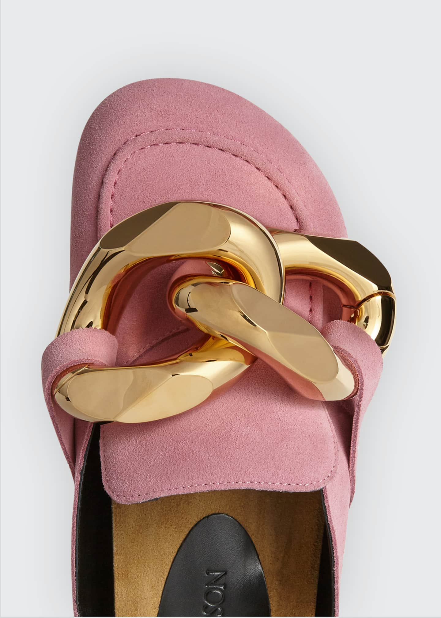 jw anderson chunky napa chain slide mules