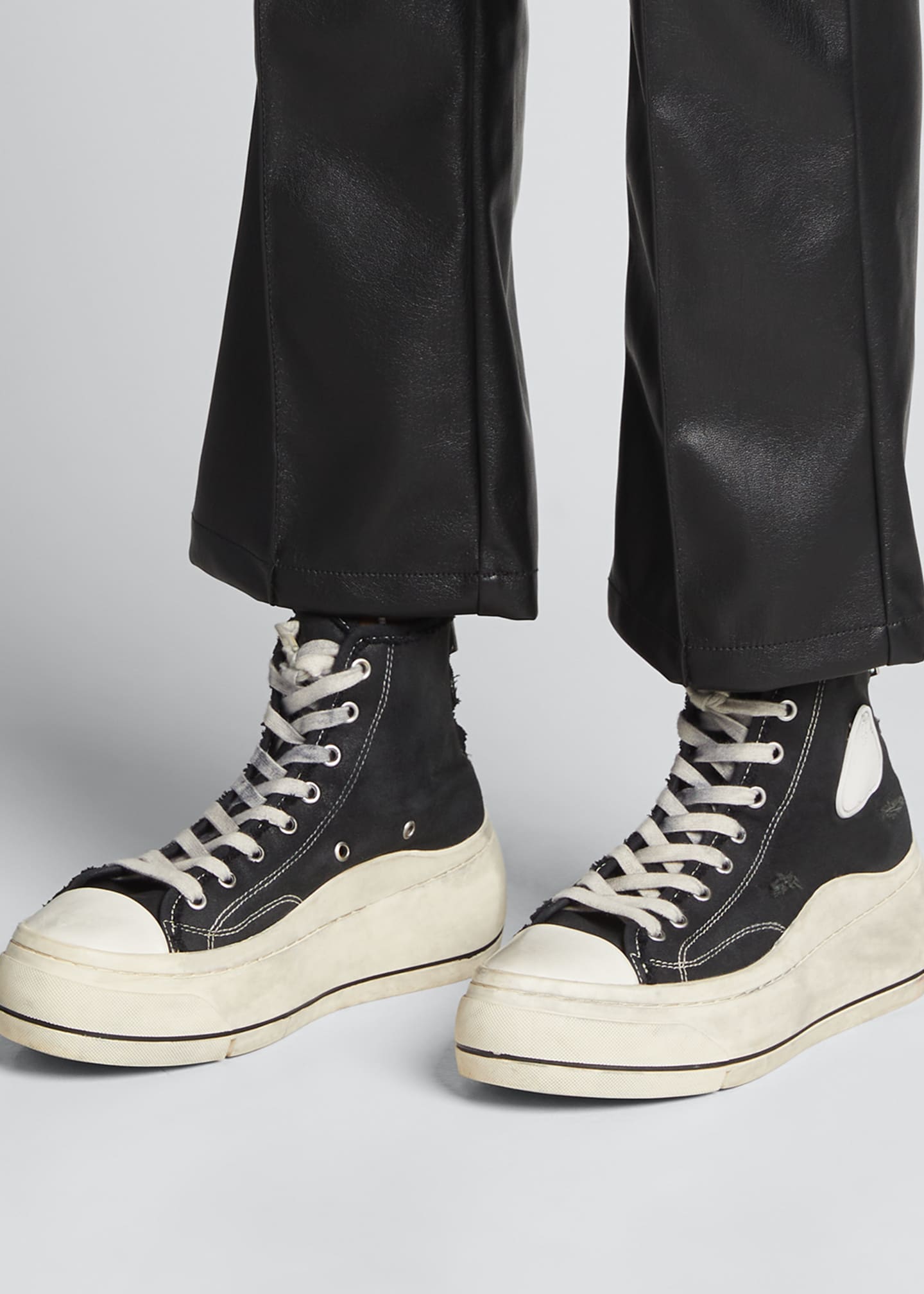 lynus high top platform sneaker boot