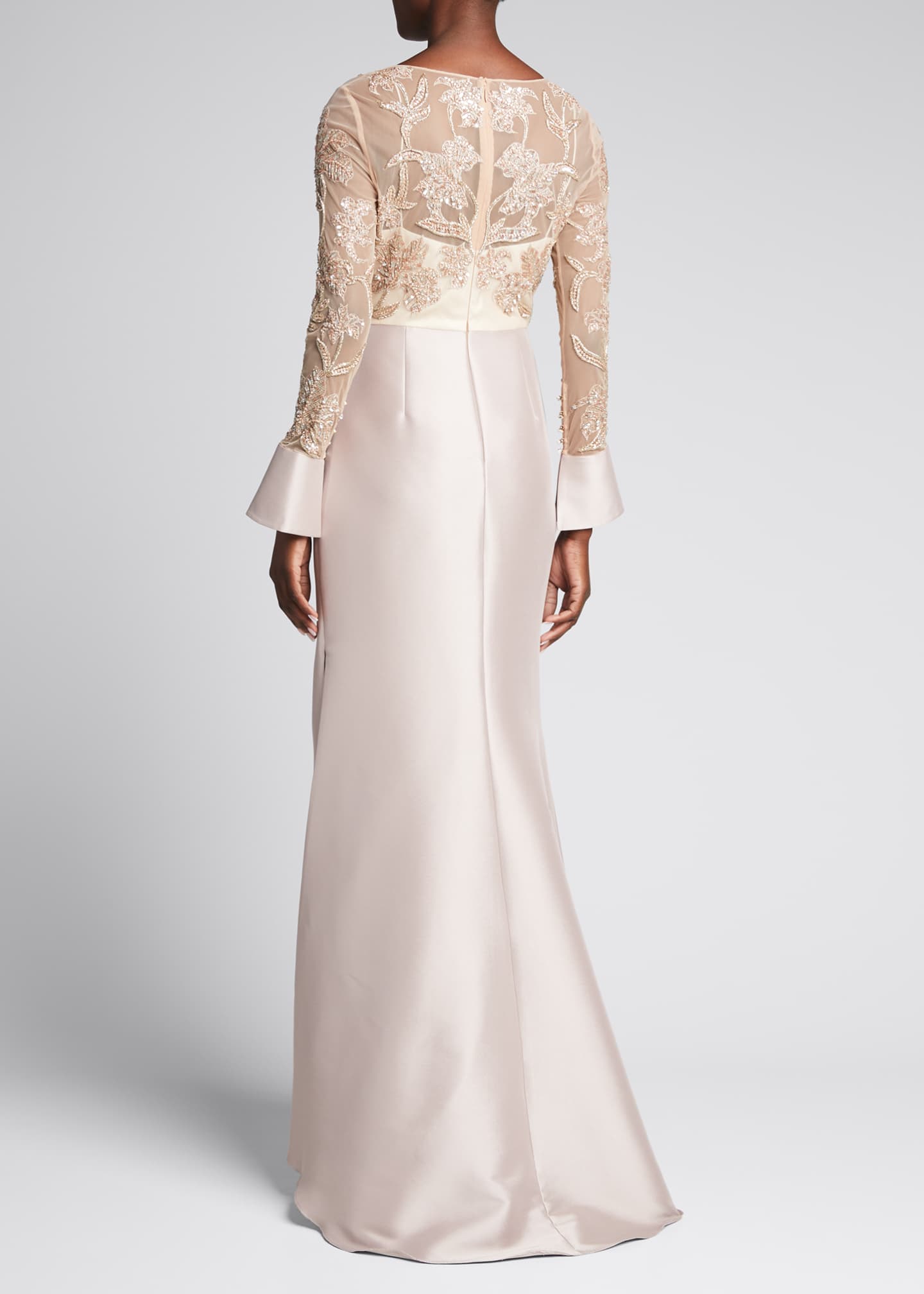 badgley mischka mikado gown