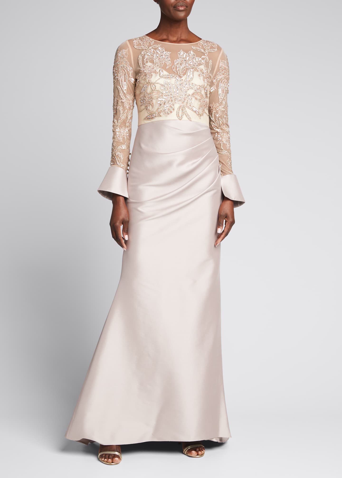 badgley mischka mikado gown
