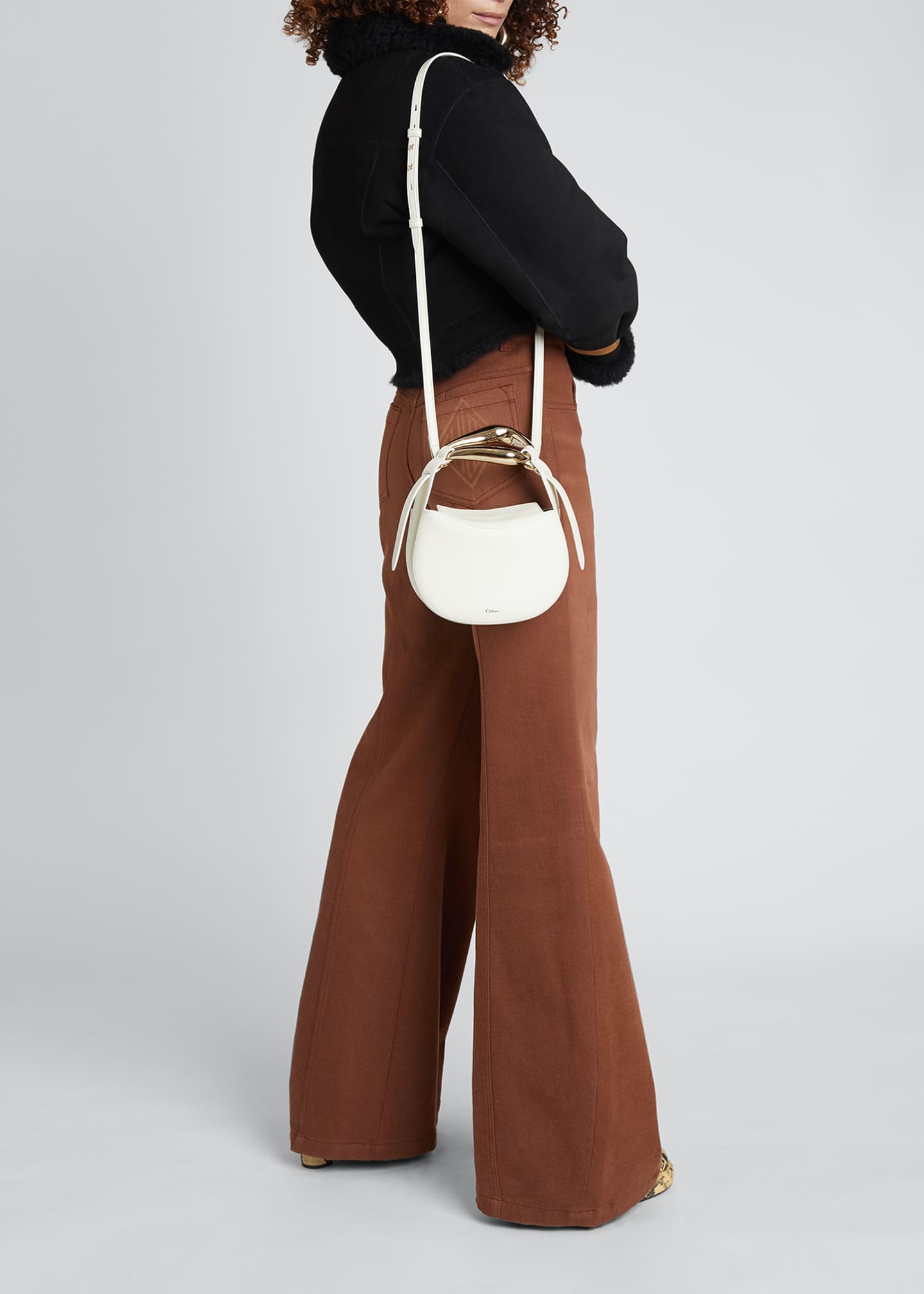 Chloe Kiss Small Calfskin Crossbody Bag Bergdorf Goodman