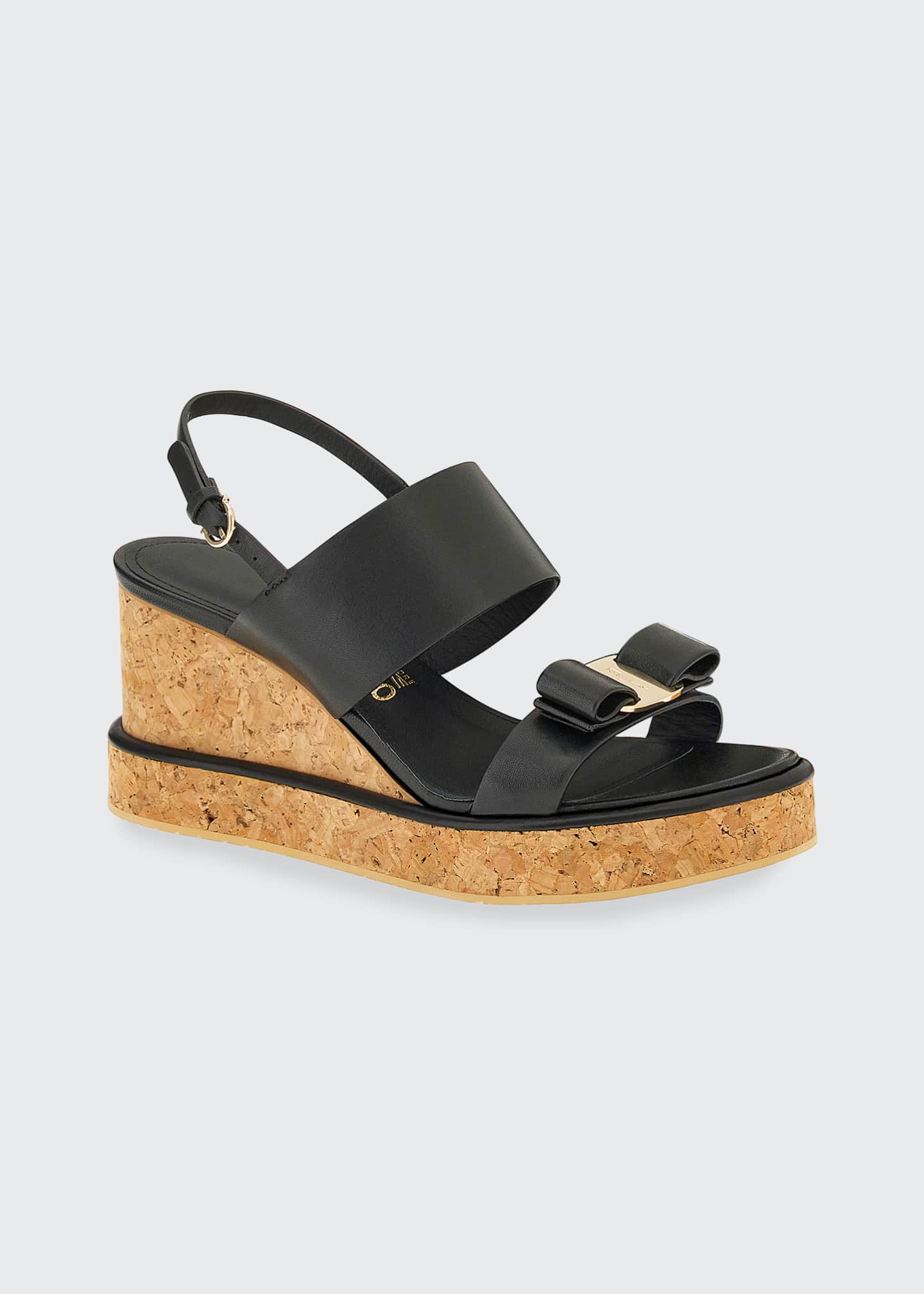 ferragamo cork wedge