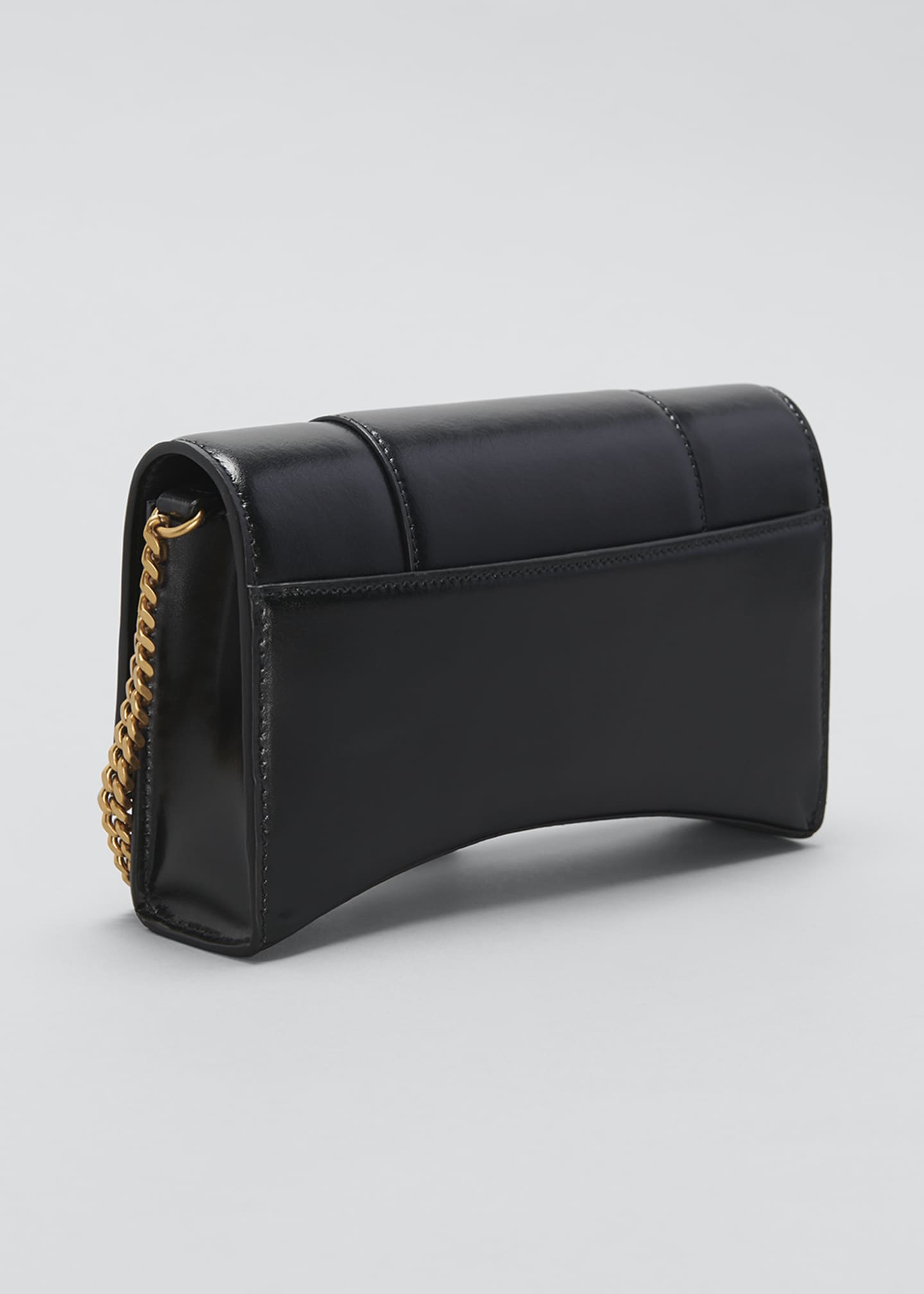 balenciaga women's hourglass wallet on chain