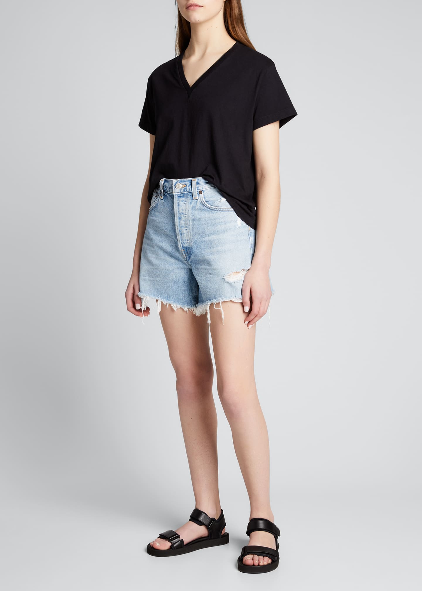Agolde long shorts Clearance