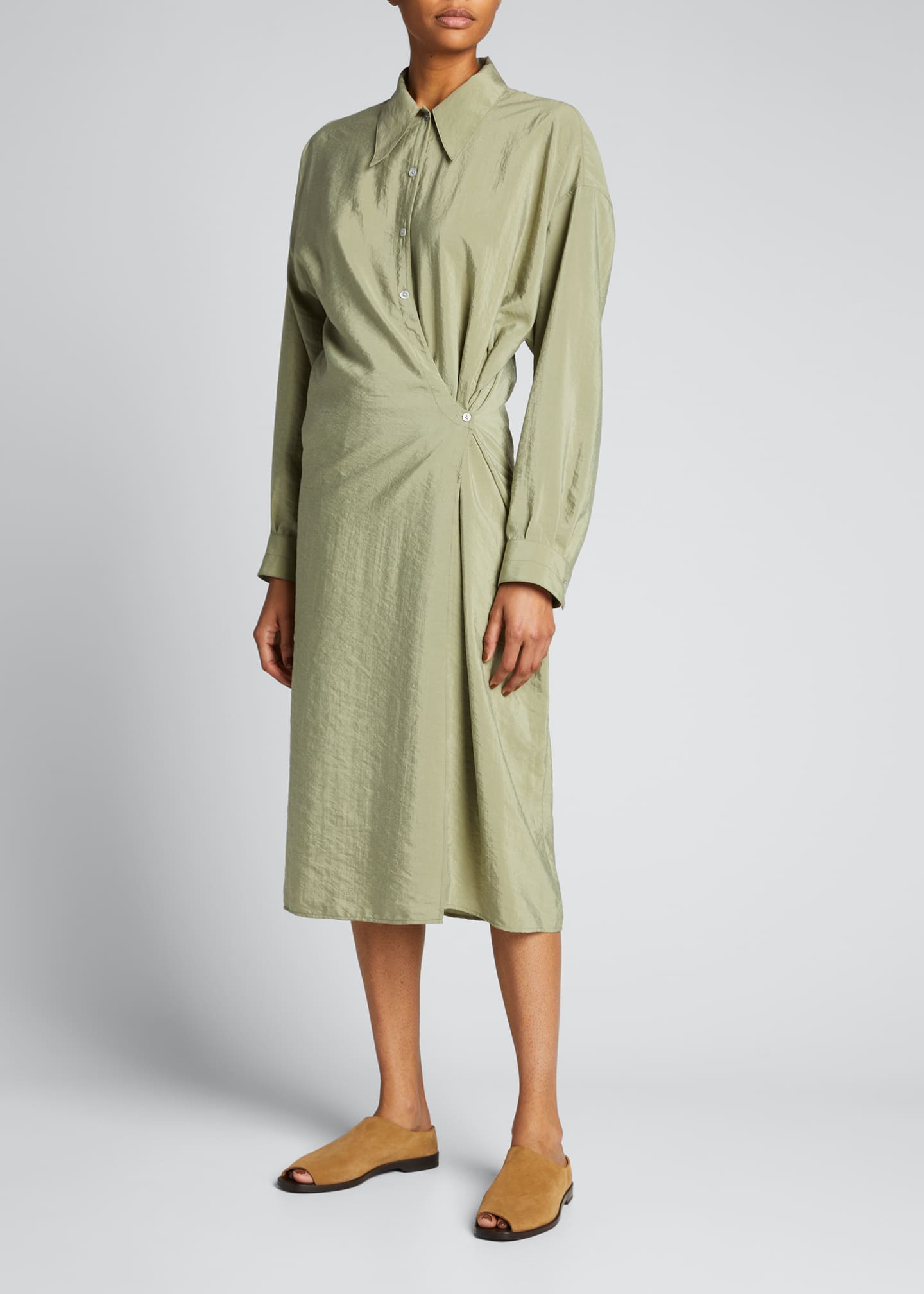 lemaire flat mules