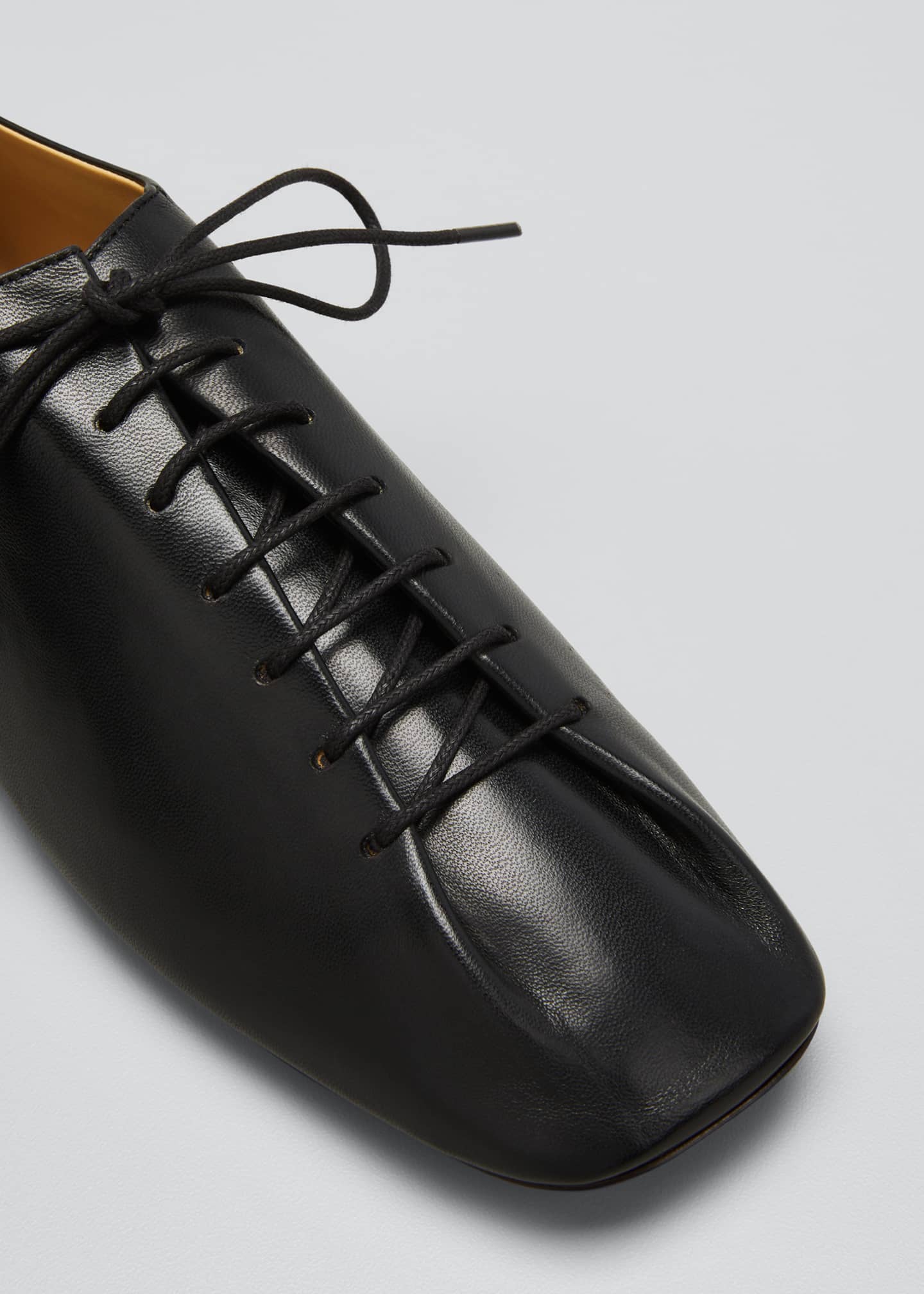 lemaire heeled loafers