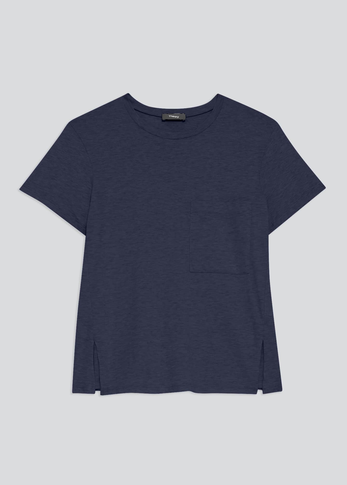 Theory Apex A-Line Tee with Patch Pocket - Bergdorf Goodman