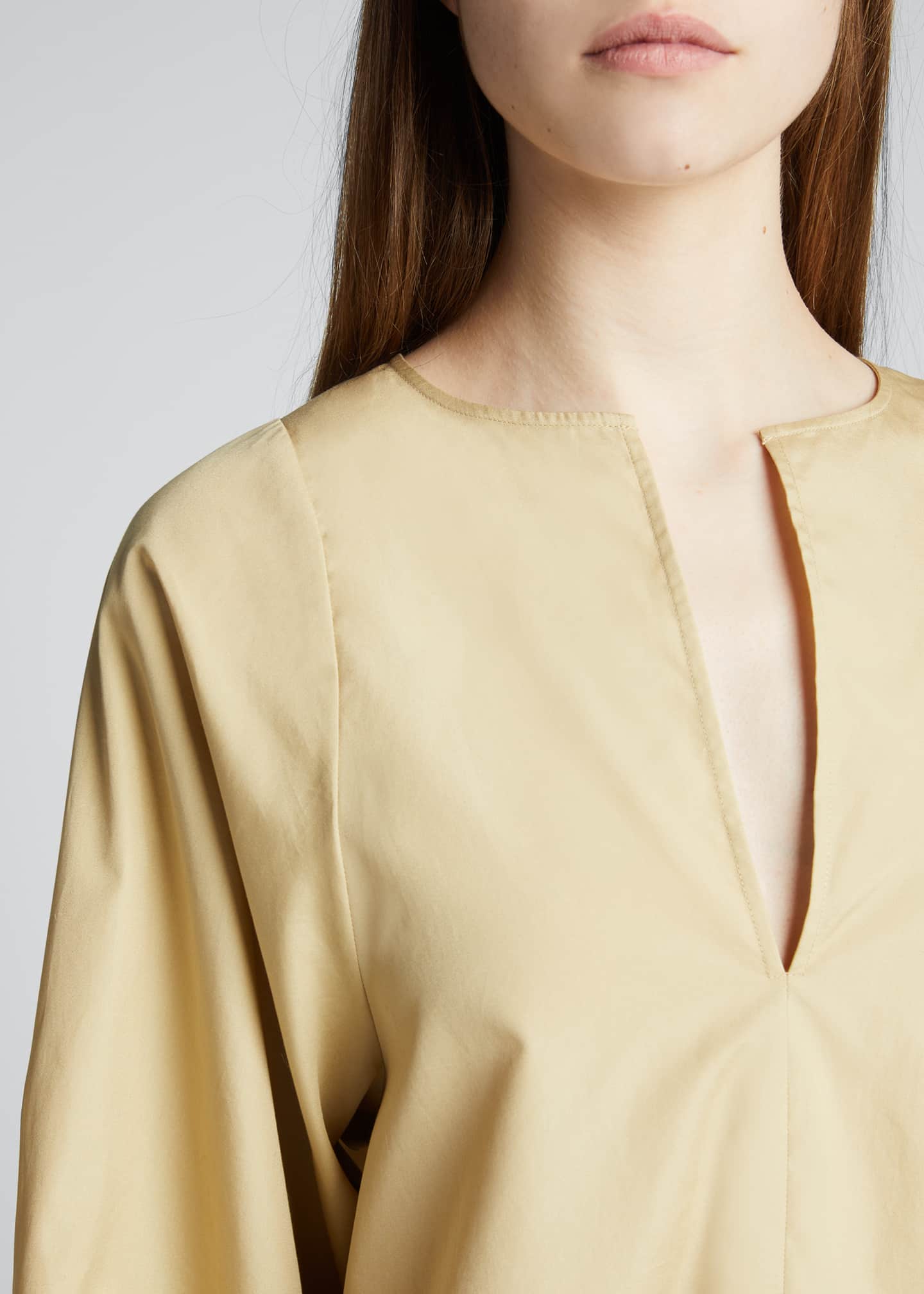 vince double v neck popover