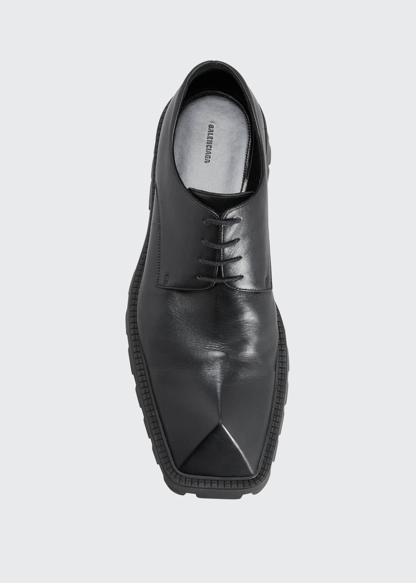 Balenciaga Men's Rhino Derby Shoes - Bergdorf Goodman